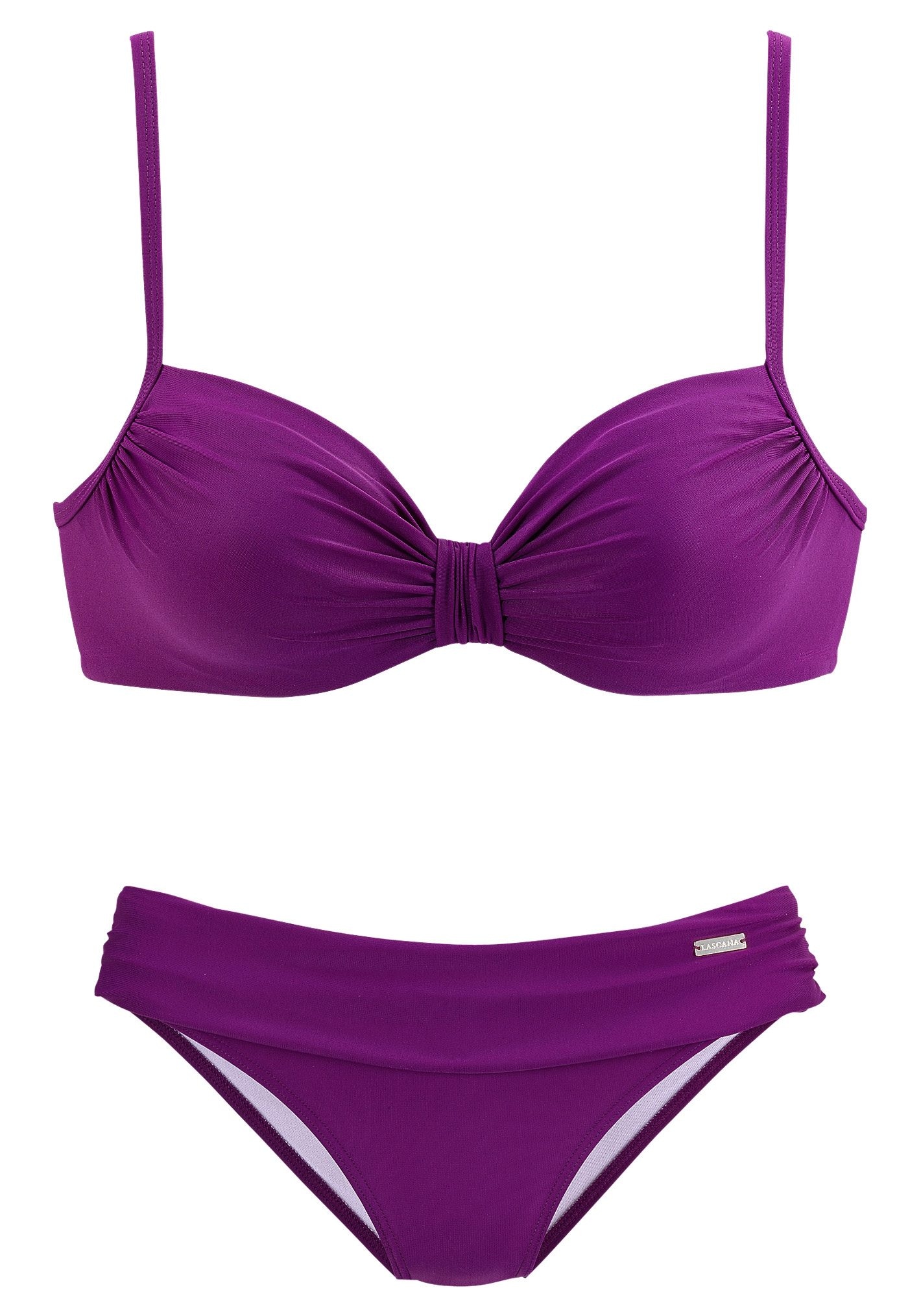 2. Bild von LASCANA Bügel-Bikini, mit Raffungen am Cup