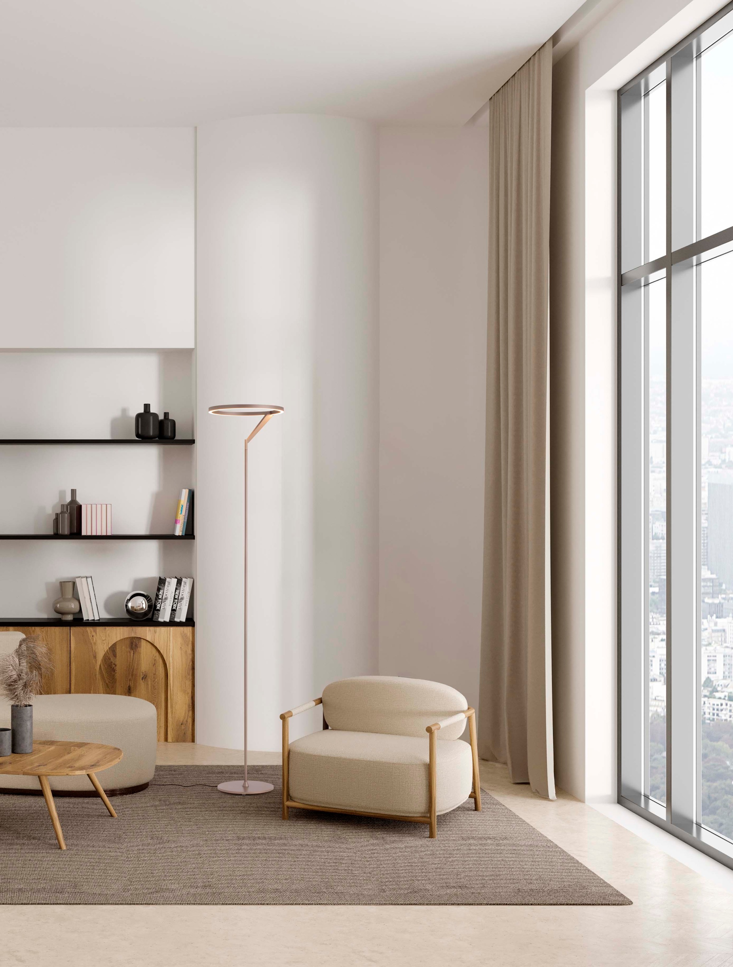 Nova Luce Stehlampe »TILIA« LED-Modul 1 Stk. Warmweiß günstig online kaufen