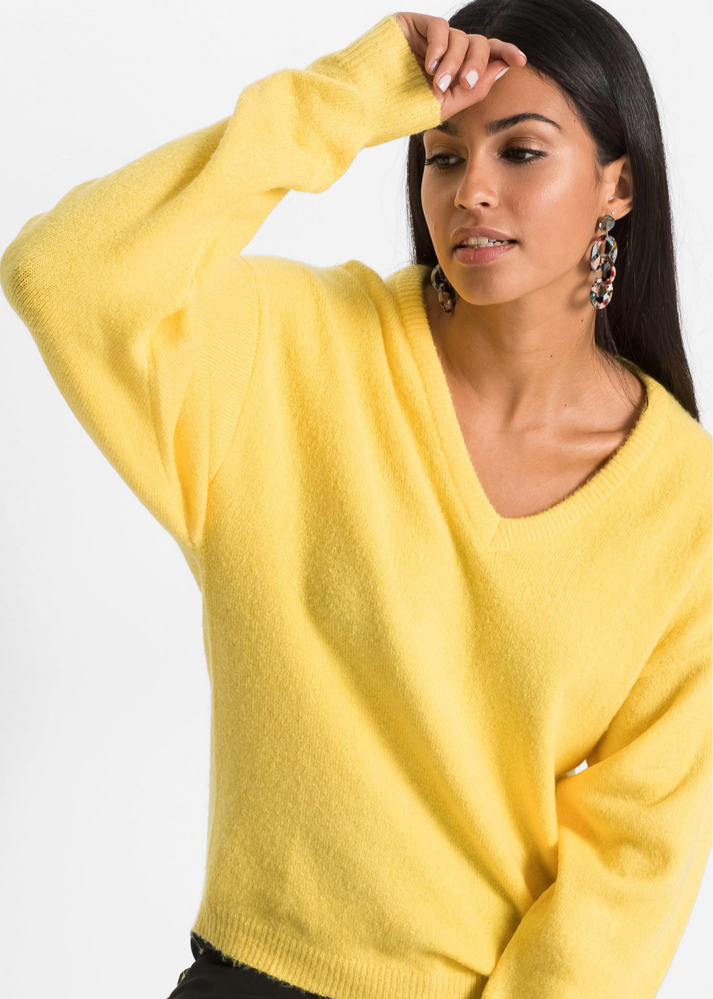 bonprix Strickpullover »Oversize-Strick-Pullover« Oversize-Strick-Pullover