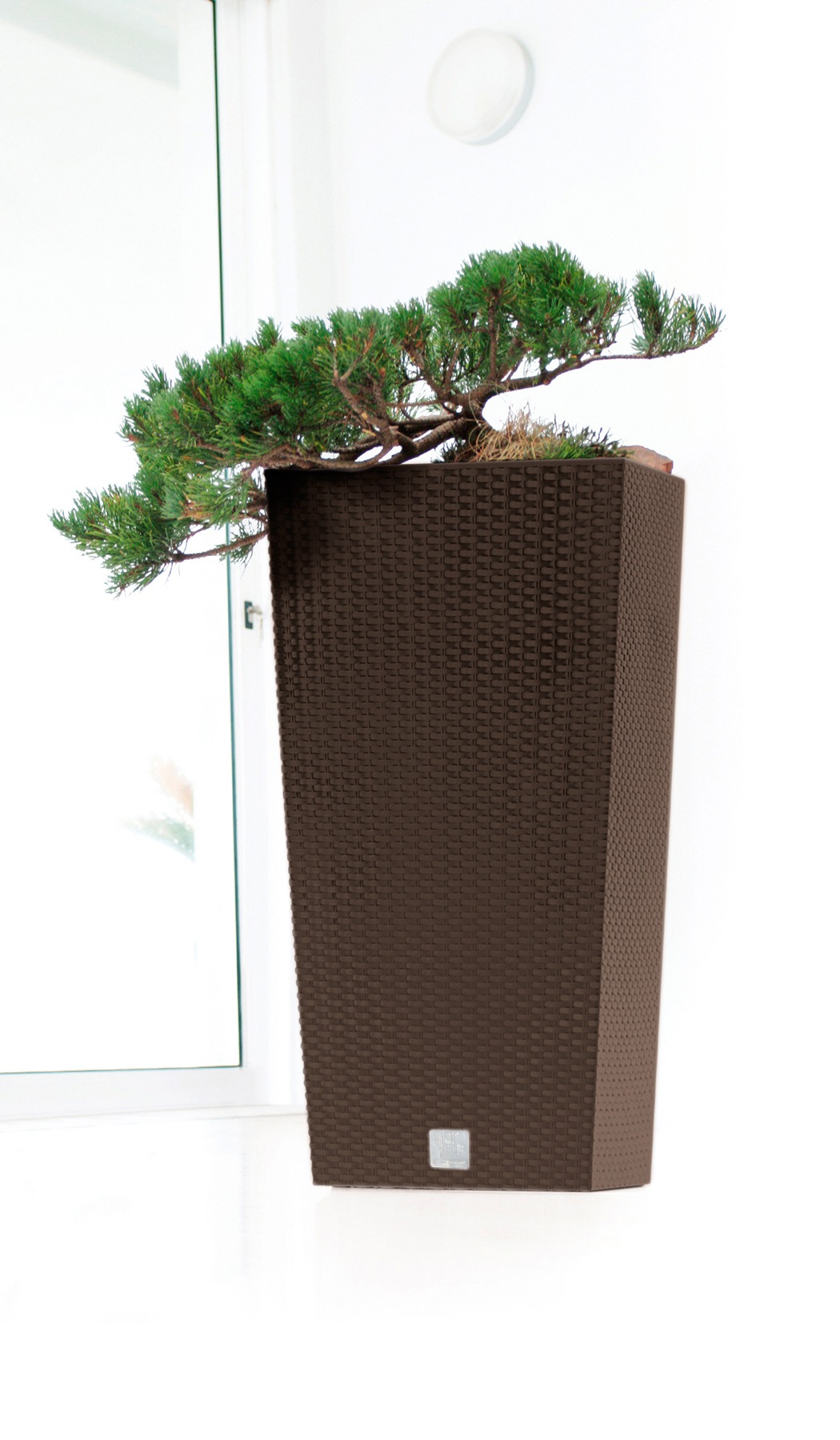 Prosperplast Blumentopf »Rati Square 325«, BxTxH: 33x33x61 cm
