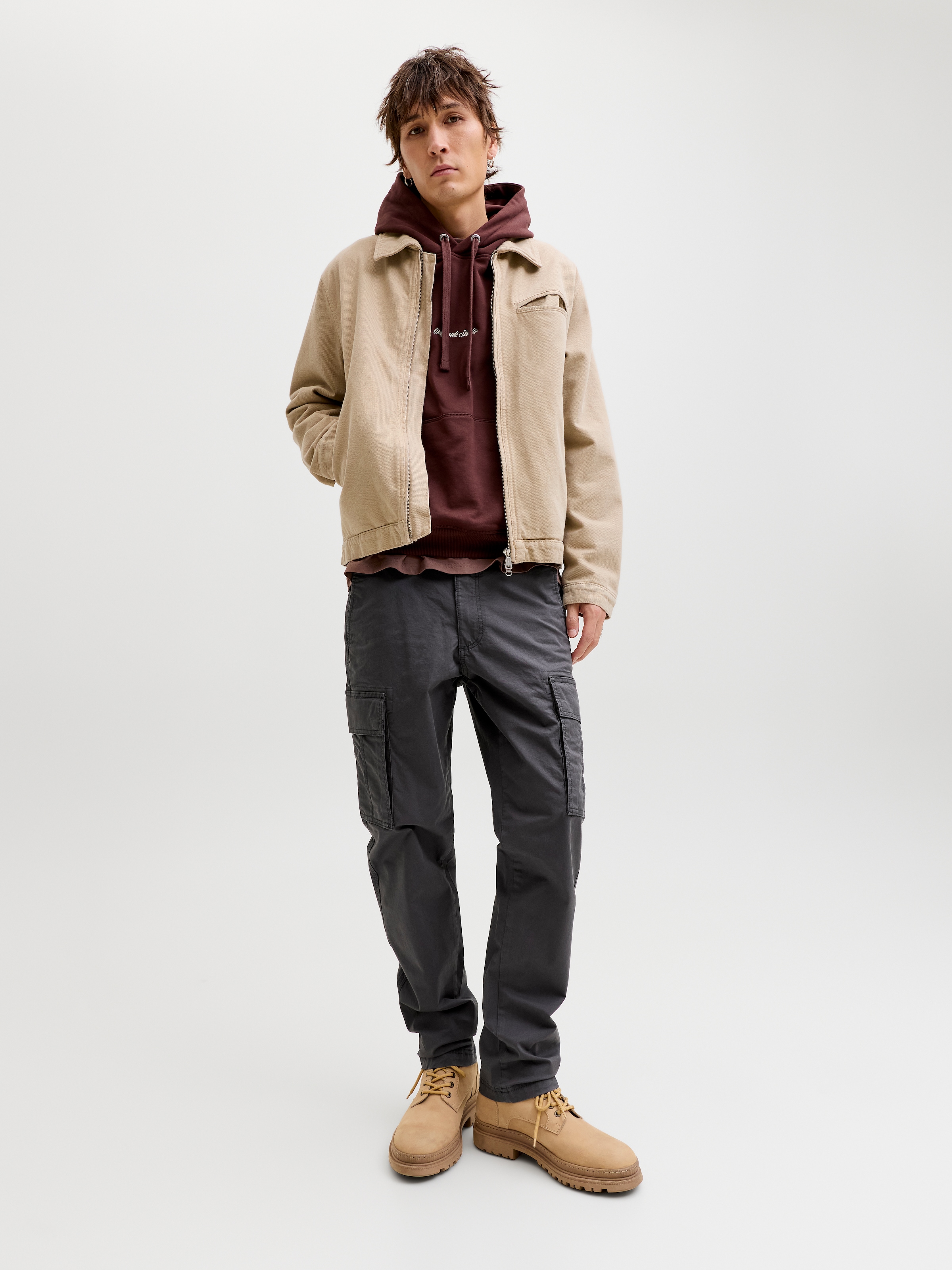 Jack & Jones Cargohose »JPSTKANE FRANK CARGO NOOS«