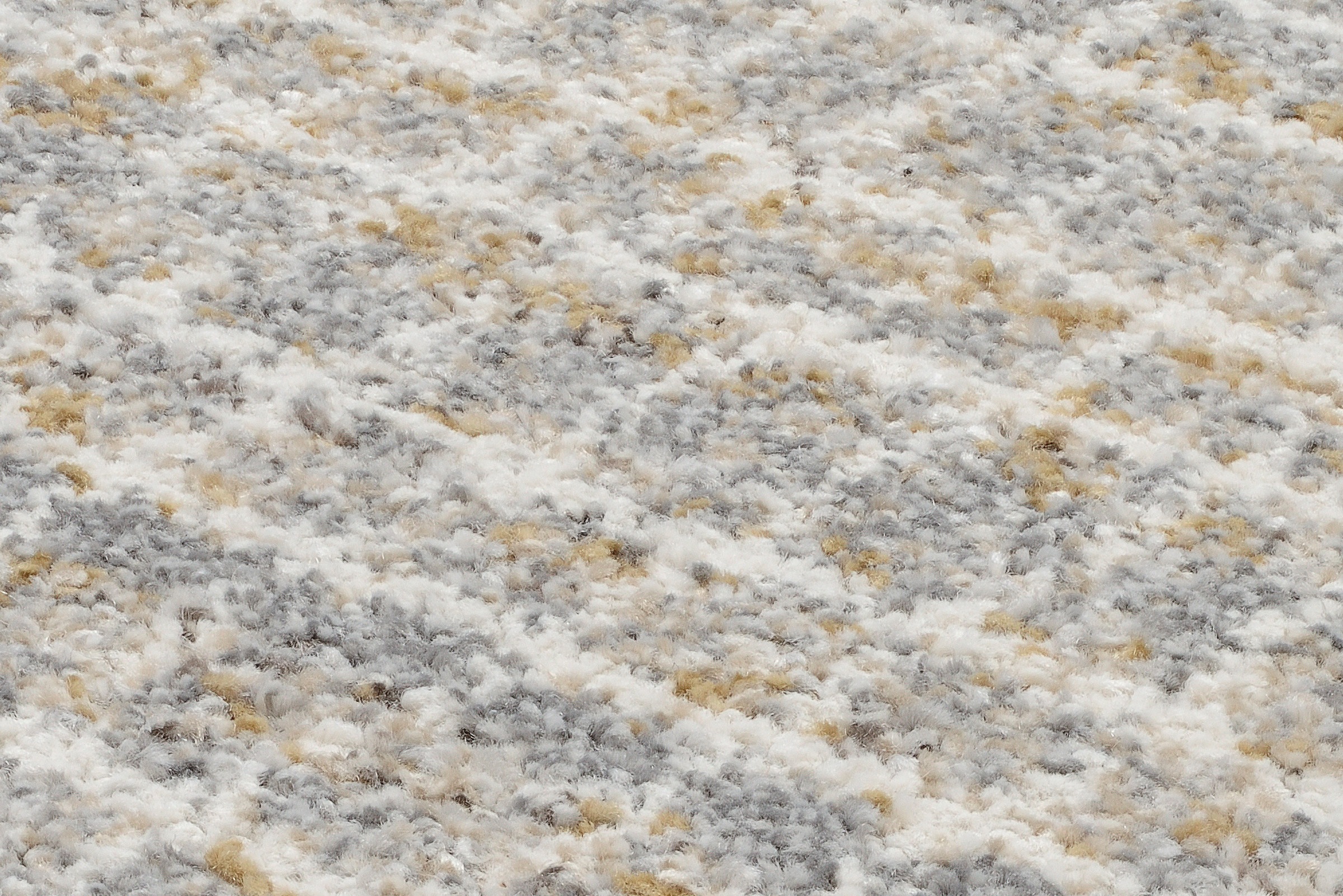 OCI DIE TEPPICHMARKE Teppich »NEW VILLA GEO«, quadratisch, 20 mm Höhe, fein kariertes Design, Wohnzimmer