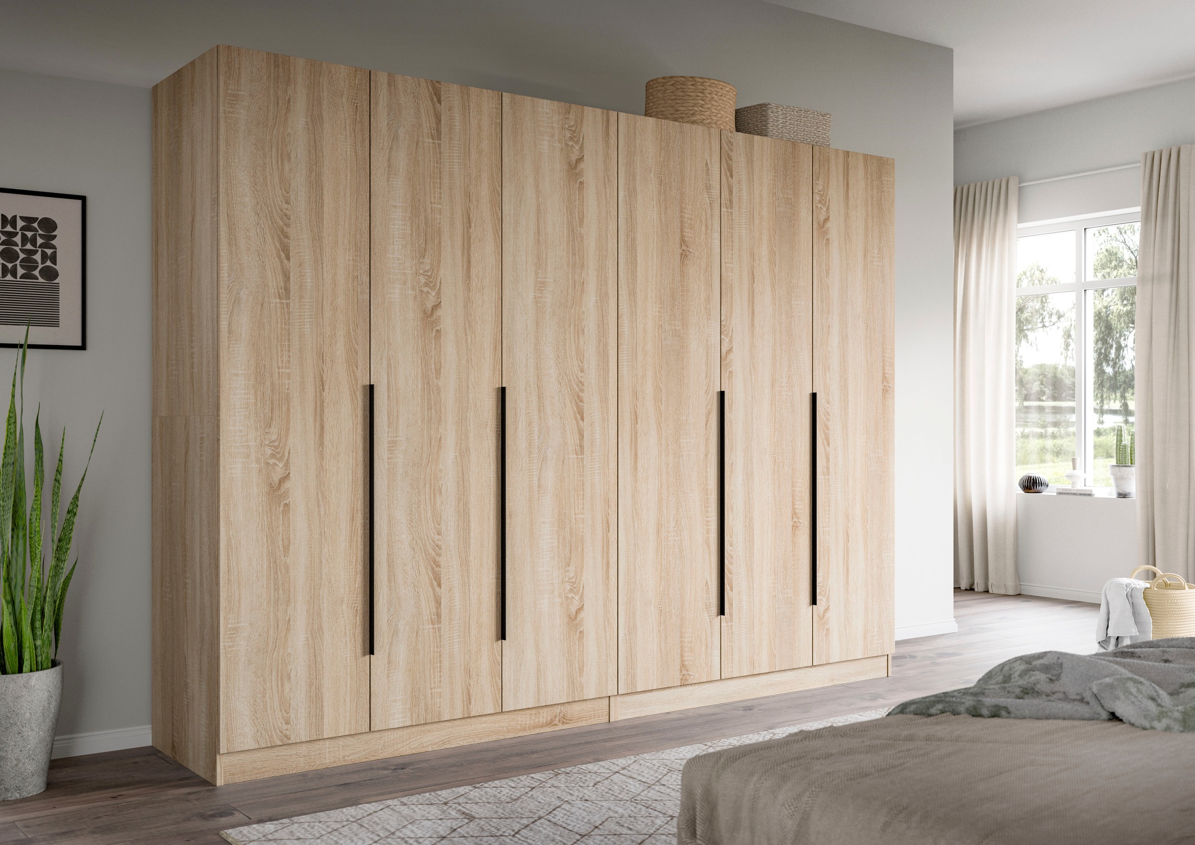 Home affaire Schrank-Set »Skarde moderner Kleiderschrank Schlafzimmerschran günstig online kaufen