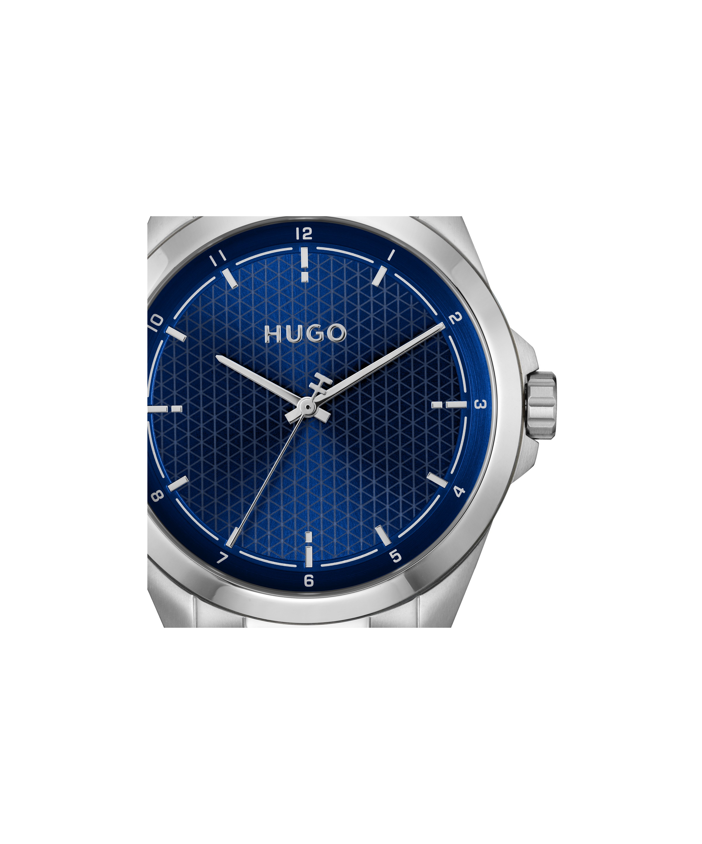 HUGO Quarzuhr »#SEAM« Armbanduhr, Herrenuhr, Edelstahlarmband, analog