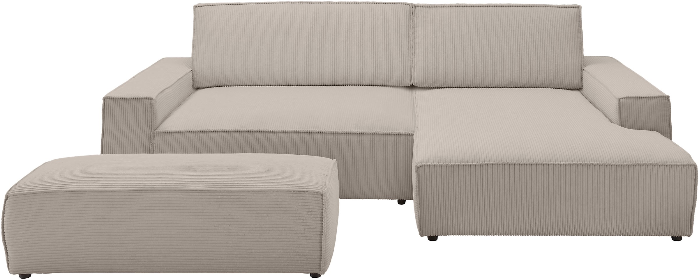 Home affaire Polsterecke »NEU: SHERWOOD XXL tief, L-Form mit Schlaffunktion günstig online kaufen