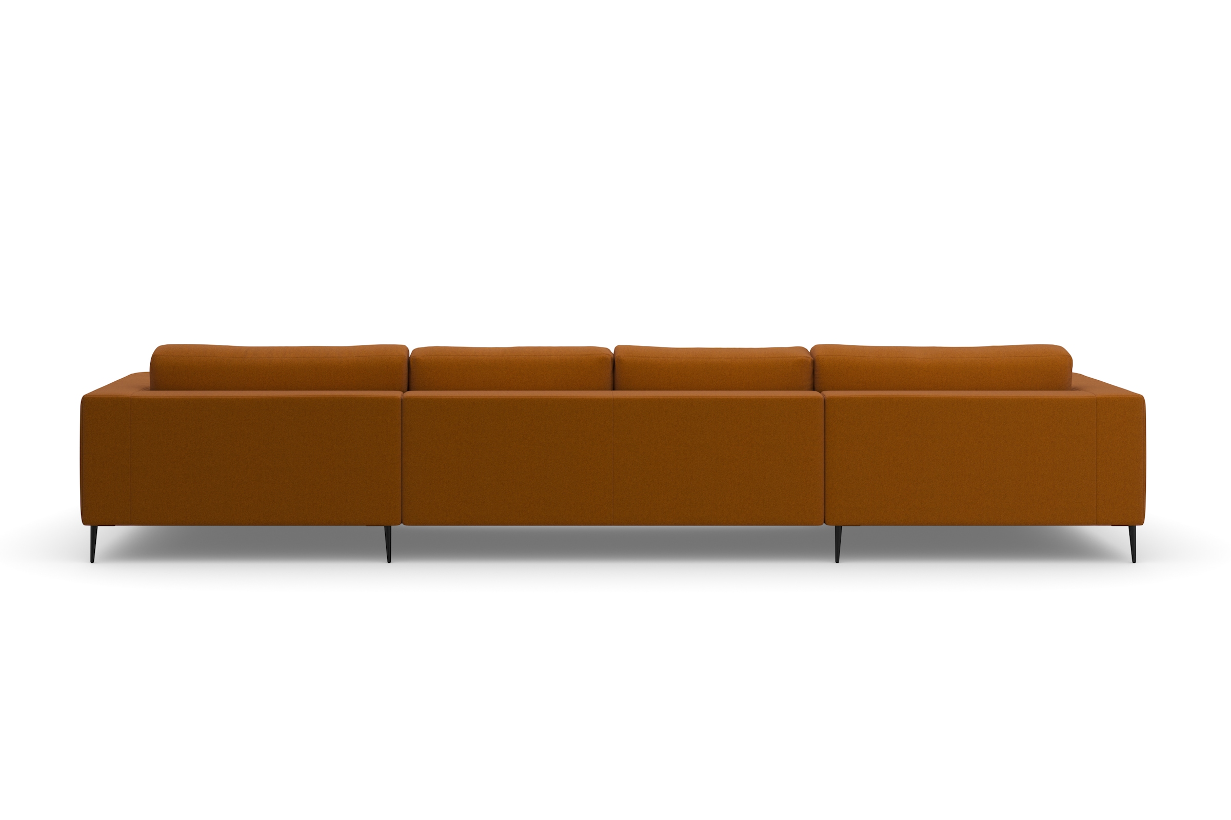 DOMO collection Wohnlandschaft »Modica U-Form«, XXL, in moderner Optik mit, 2 großzügigen Recamieren, auch in Cord