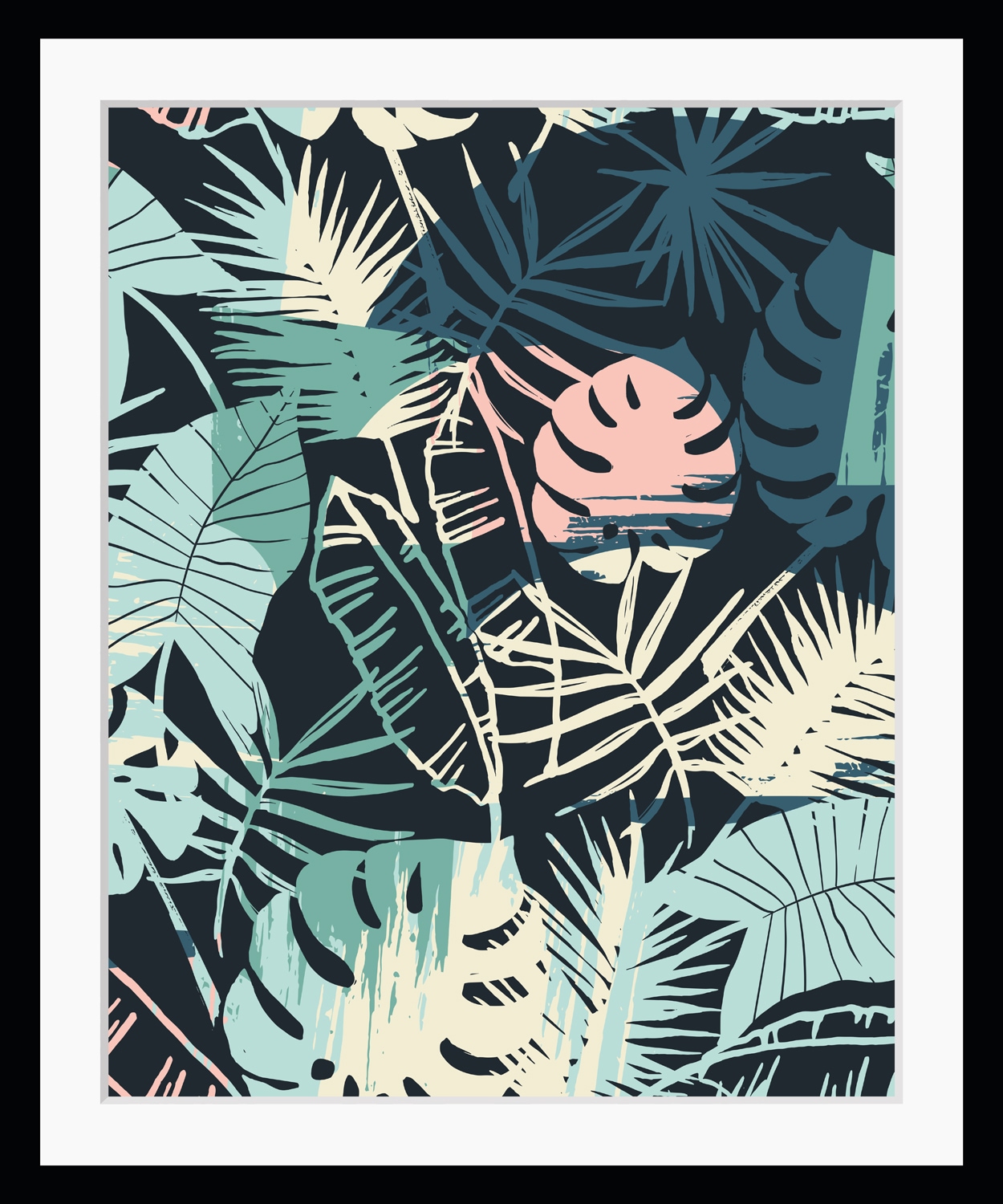queence Bild »Becka« Blätter   Kunst   Modern   Pflanzen   Pflanzenbilder H günstig online kaufen