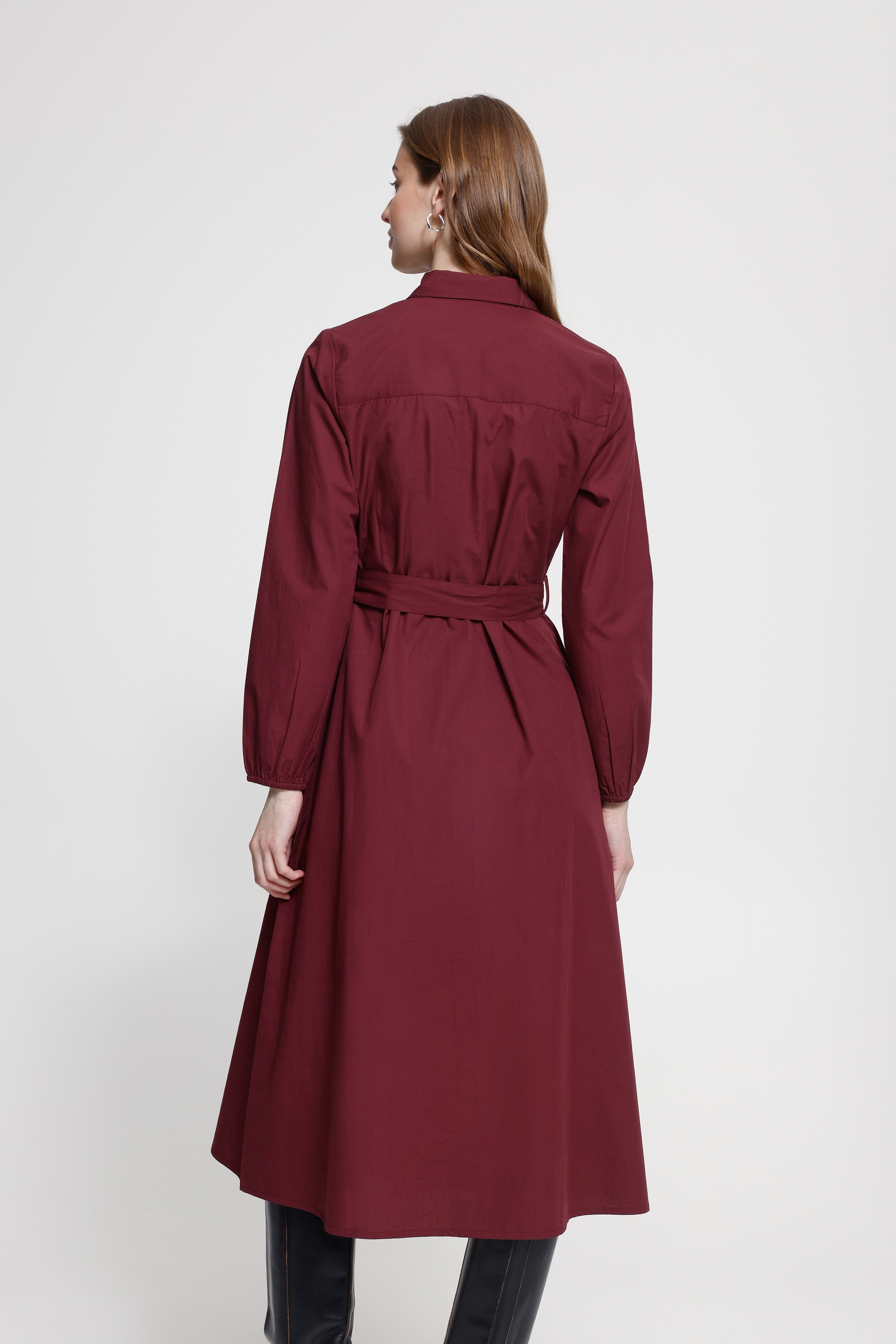Ichi Midikleid »Damen Kleid IHFANTY«