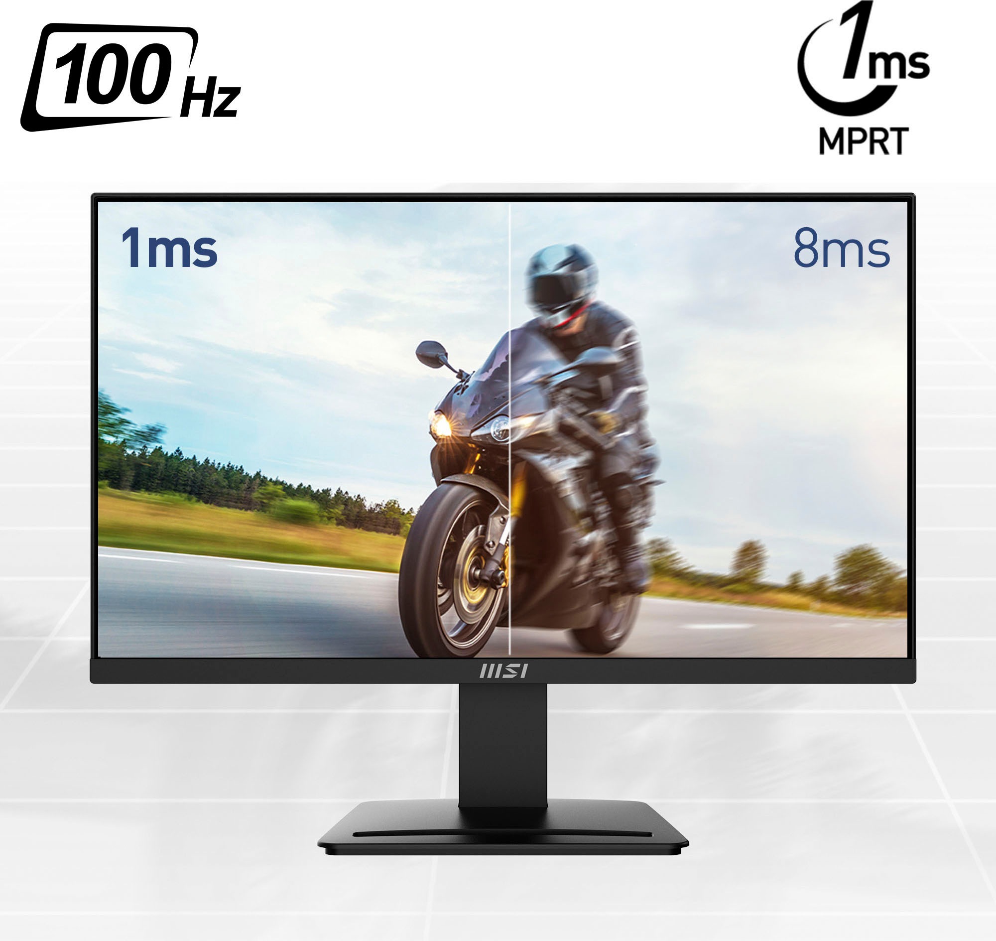MSI LED-Monitor »PRO MP2412«, 60 cm/24 Zoll, 1920 x 1080 px, Full HD, 1 ms Reaktionszeit, 100 Hz