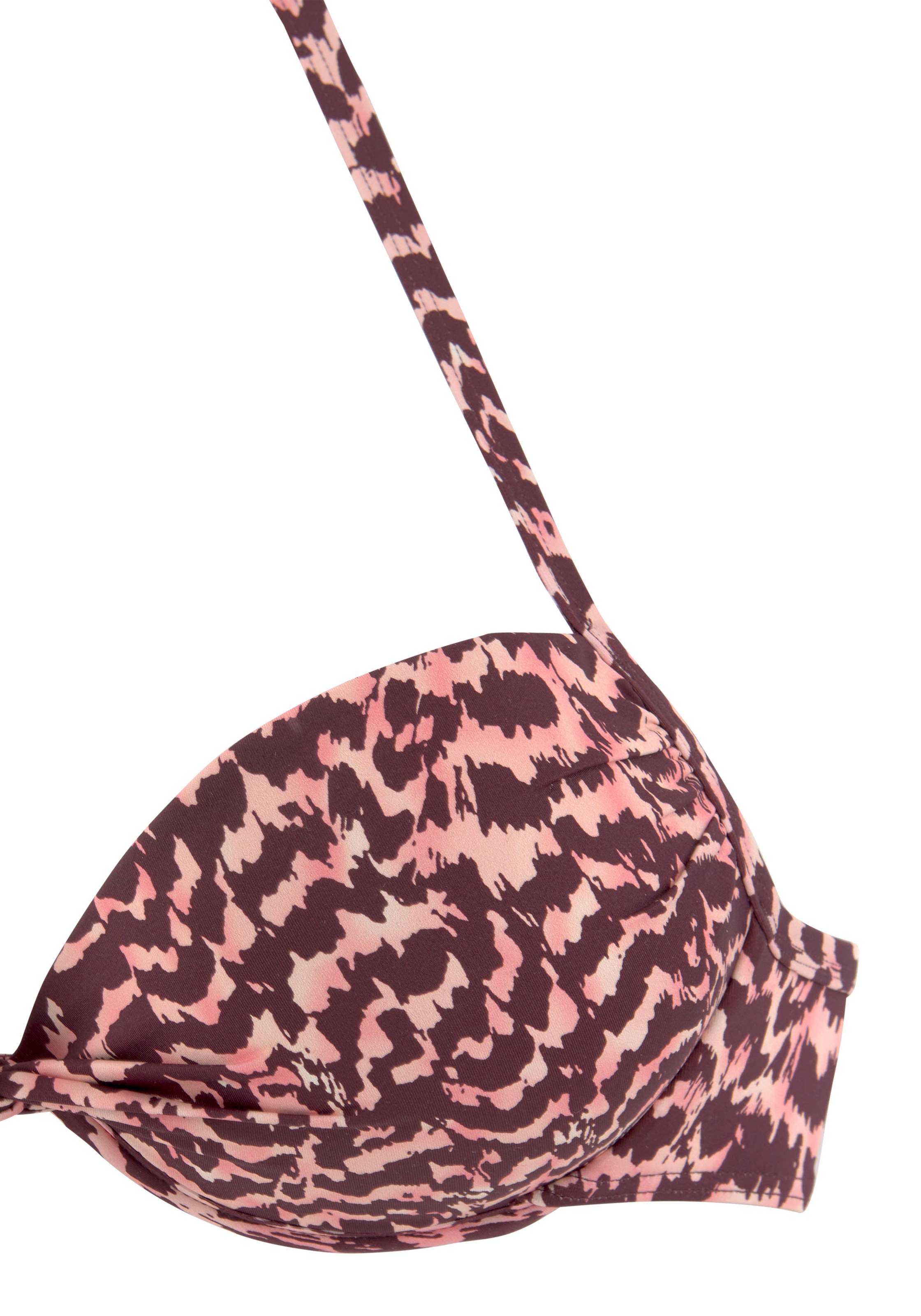 LASCANA Push-Up-Bikini-Top »Holly«, mit Knotendetail