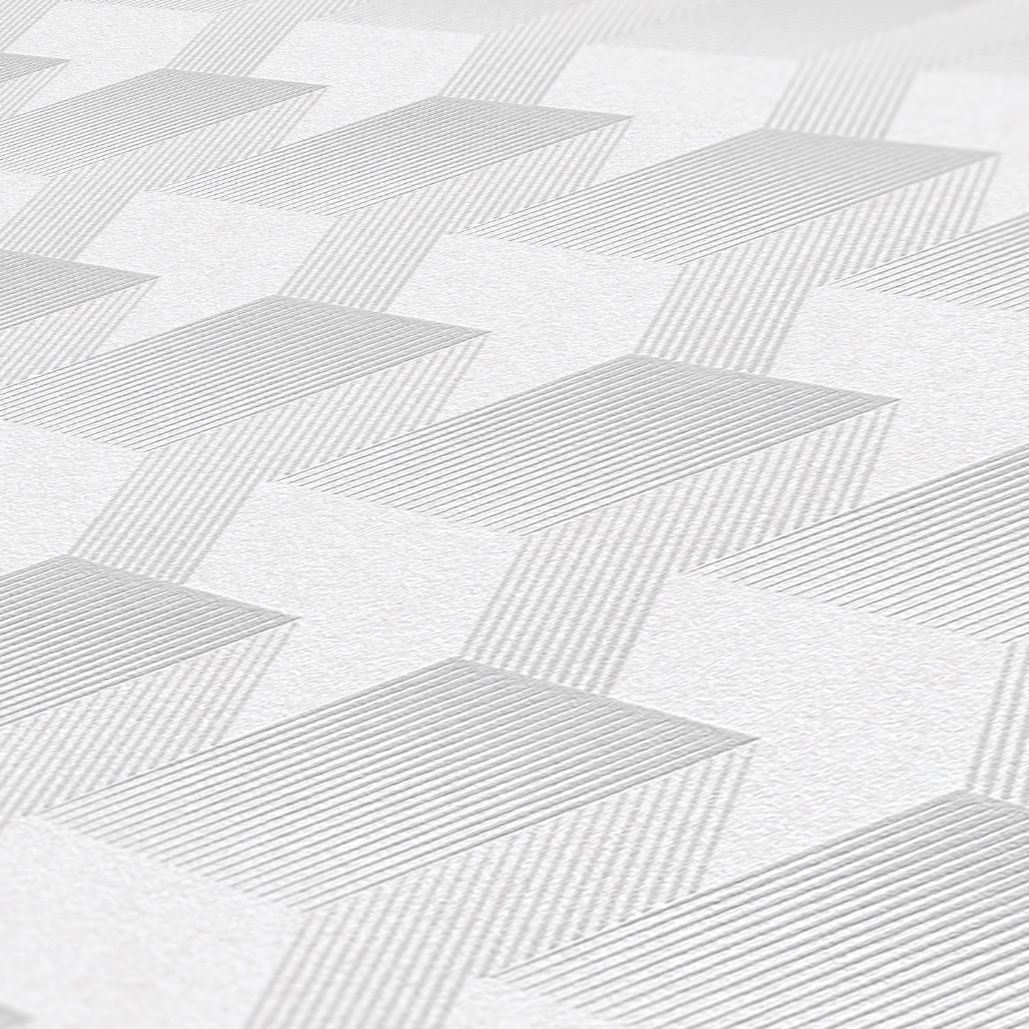 A.S. Création Vliestapete »Schlichte 3D-Tapete«, matt-gemustert-neutral, Grafiktapete 3D-Effekt Tapeten Wohnzimmer Schlafzimmer Küche modern