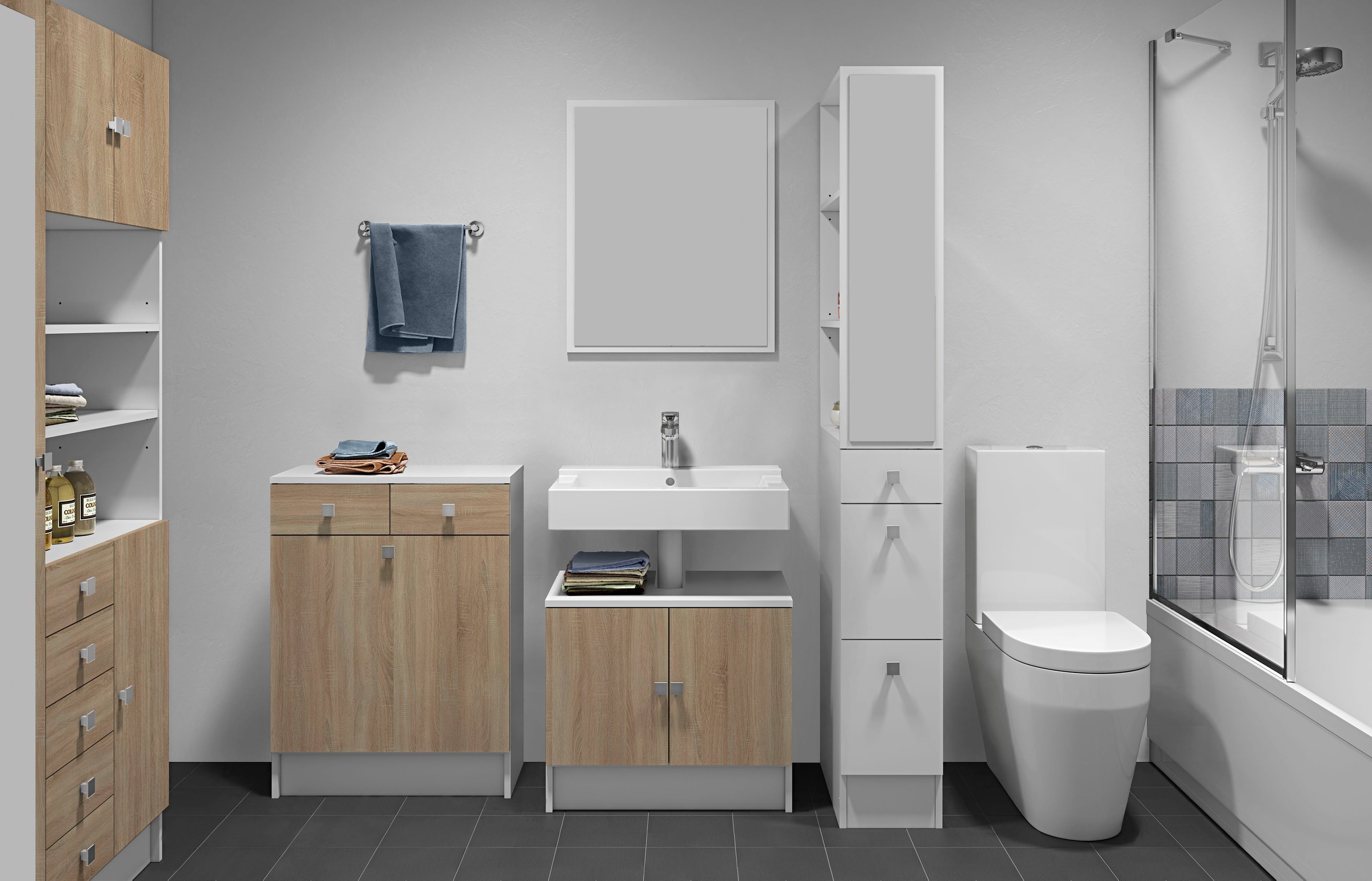 TemaHome Wäscheschrank »Combi Wäscheschrank«