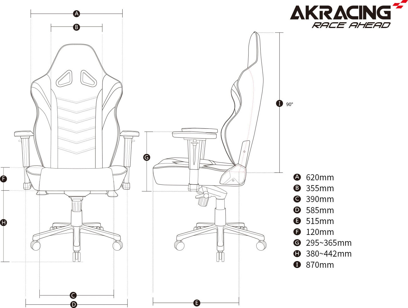 14. Bild von AKRacing Gaming-Stuhl "AKRACING Master Max"