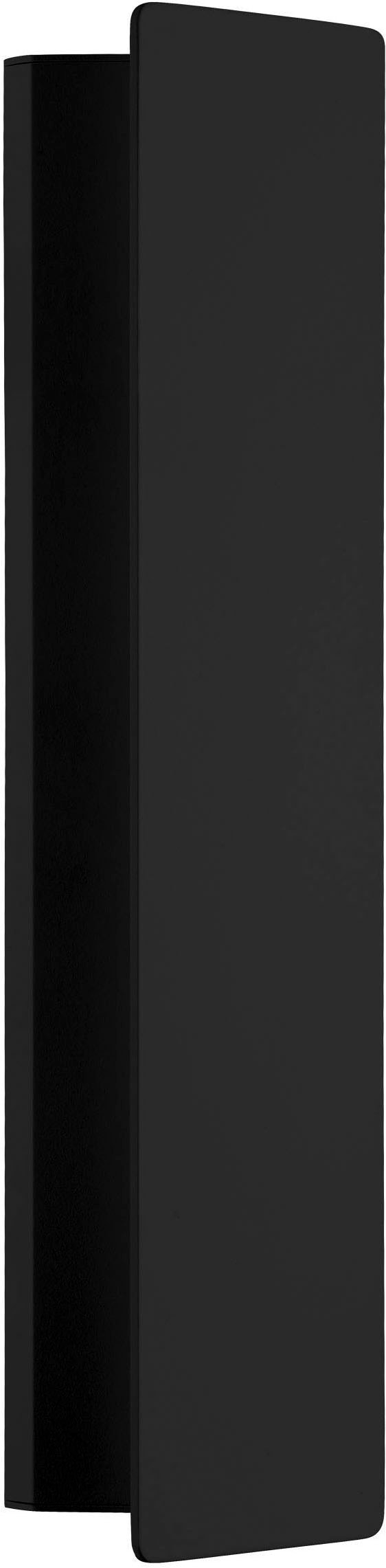 EGLO Wandleuchte »Zubialde LED Wandlampe, Wandstrahler, Aluminium und Stahl, Flurlampe« LED-Modul 1 Stk. Warmweiß Wand-/Deckenleuchte - L36 x H8 x AL5 cm - schwarz, weiß - 12W inkl.