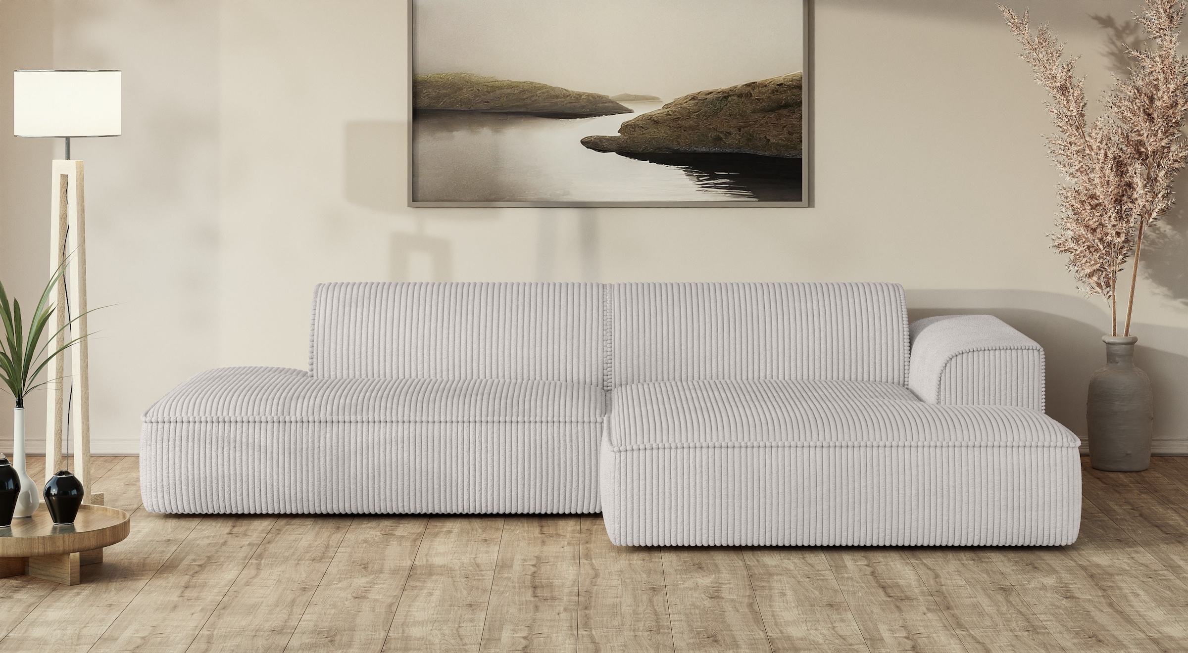 exxpo - sofa fashion Ecksofa »Billund modernes Designsofa, bequem und elega günstig online kaufen