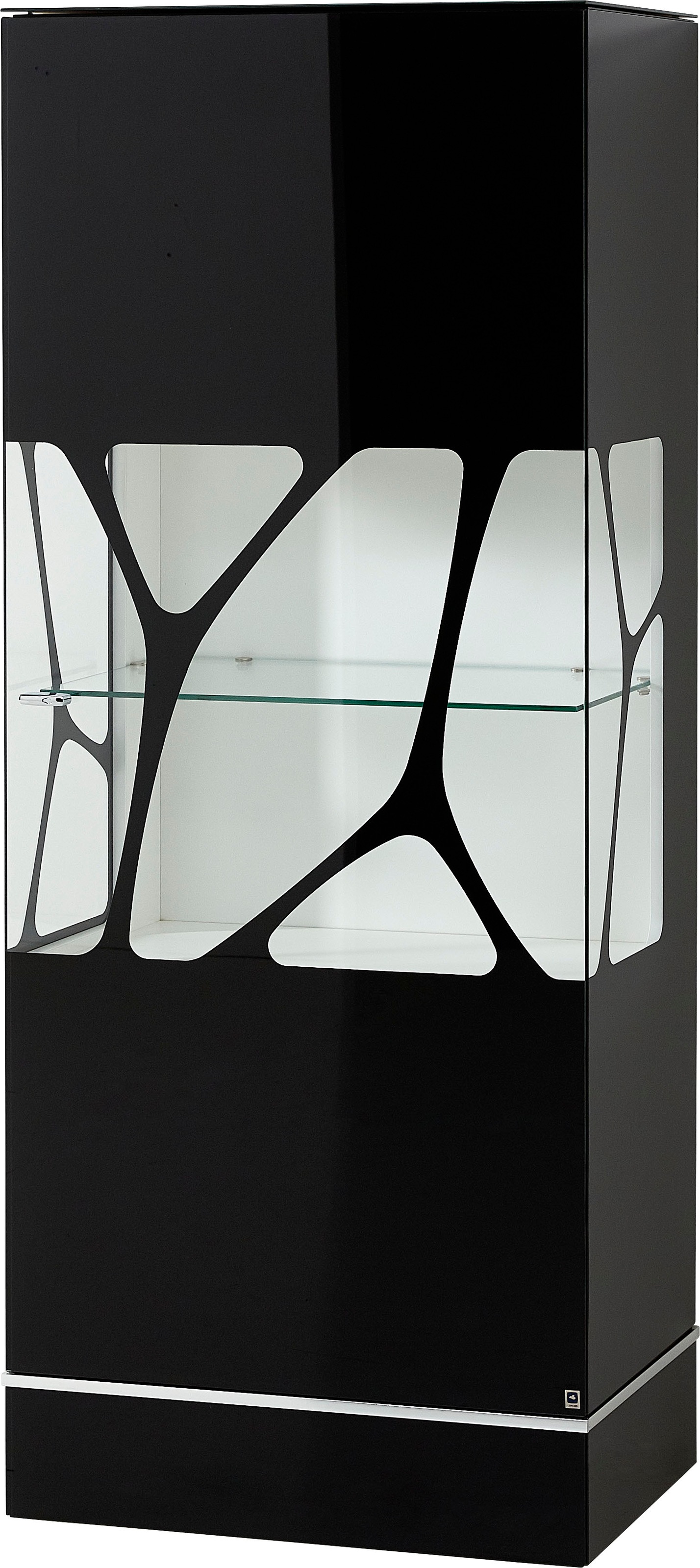 LEONARDO Highboard »CUBE«, mit Genetics, wahlweise mit Beleuchtung, Höhe 157 cm