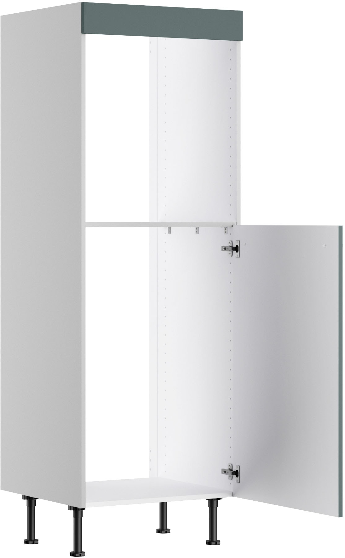 KOCHSTATION Backofen/Kühlumbauschrank »KS-Bern2«, Breite 60 cm, Höhe 176,6 cm, 1 Tür für integrierten Kühlschrank