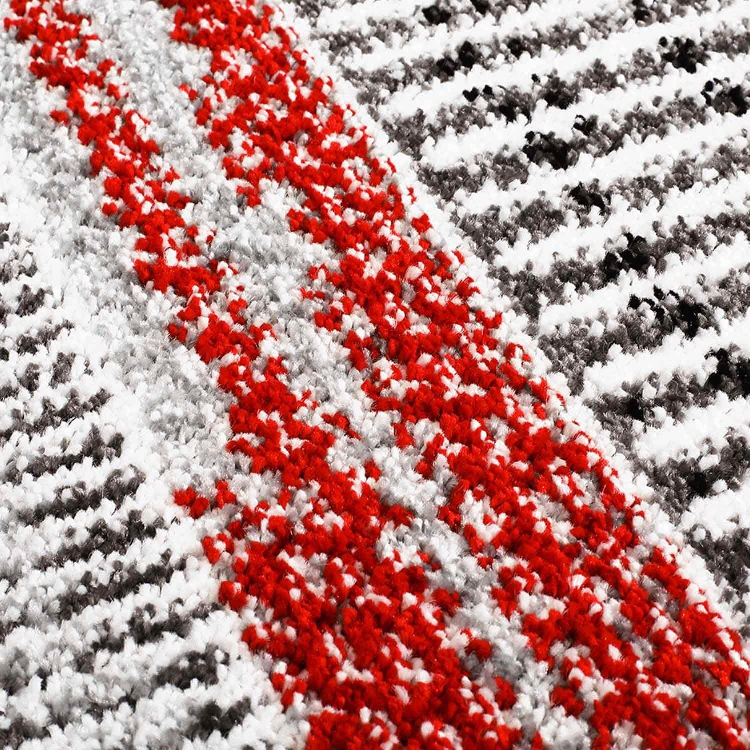 Carpet City Teppich »Moda 1142«, rechteckig, 11 mm Höhe, Läufer, Kurzflor, Wohnzimmer