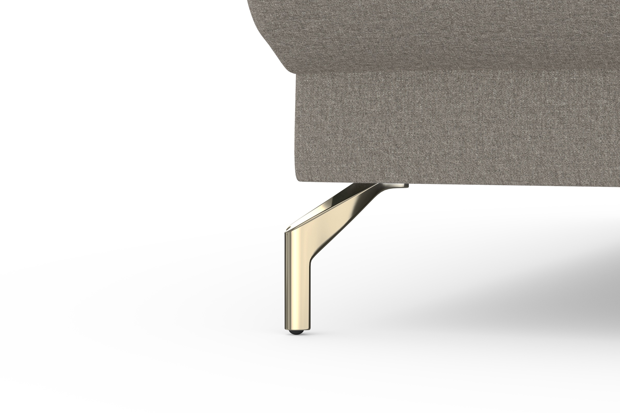sit&more Wohnlandschaft »Fashion U-Form«, wahlweise mit Kopfteilverstellung, Vorziehsitz, motorisch, Nickelfüße