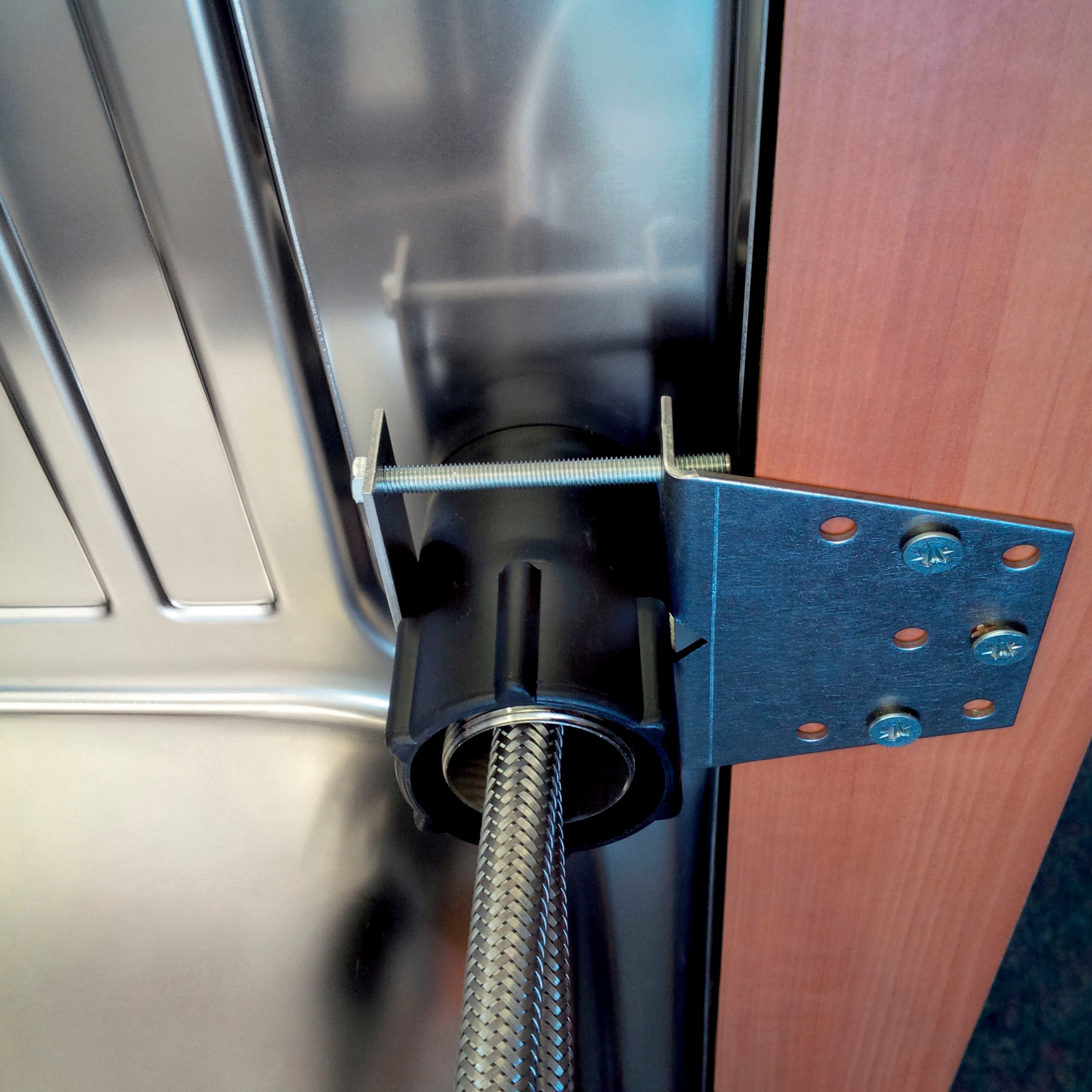 Pyramis Armaturen-Befestigungselement »Stabilisierungsplatte für Armaturen« 65x85 mm, für schwere Armaturen