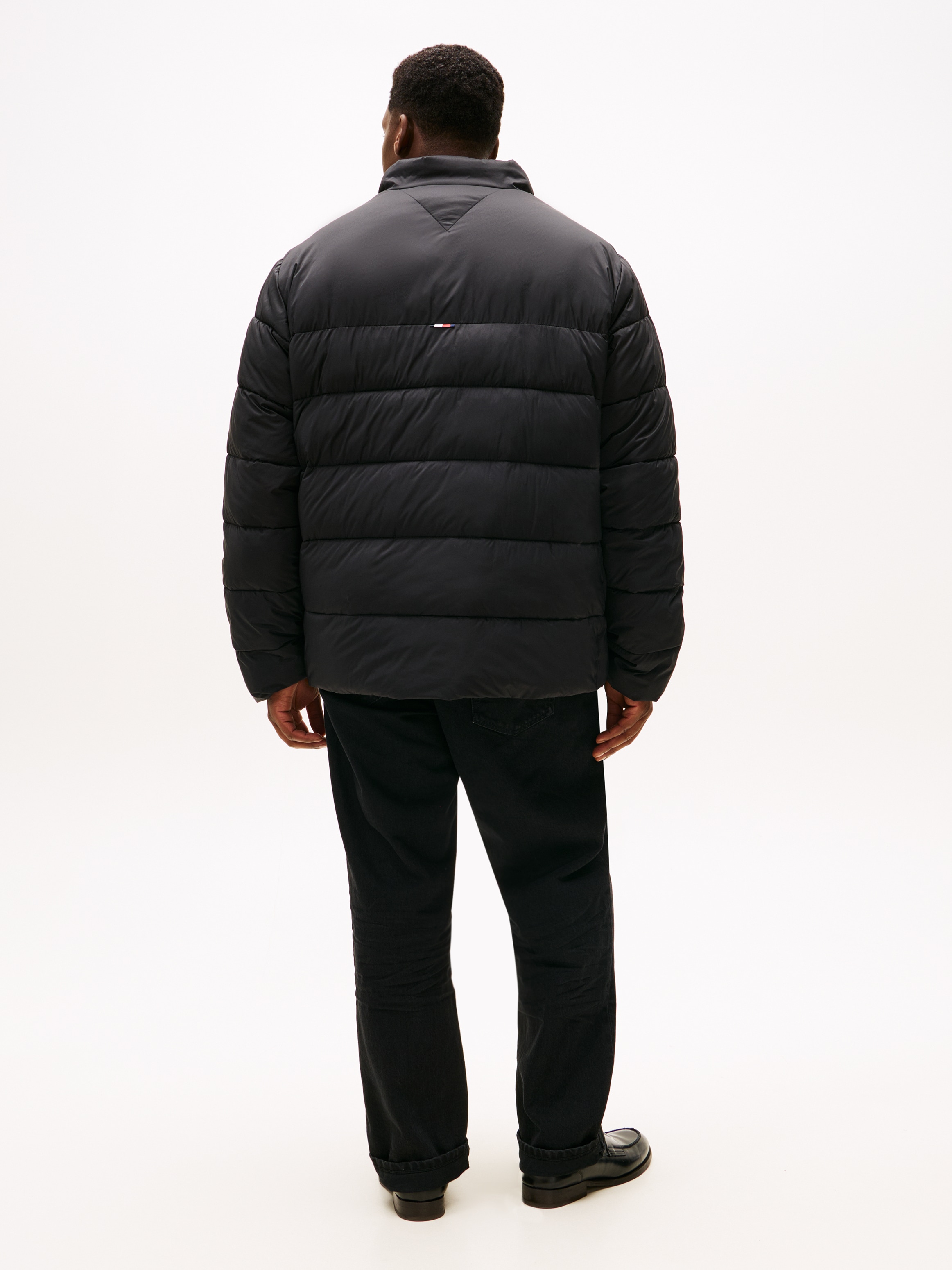 Tommy Hilfiger Big & Tall Steppjacke »STAND COLLAR JACKET«, ohne Kapuze, Winterjacke, Outdoorjacke, Steppjacke; Große Größen