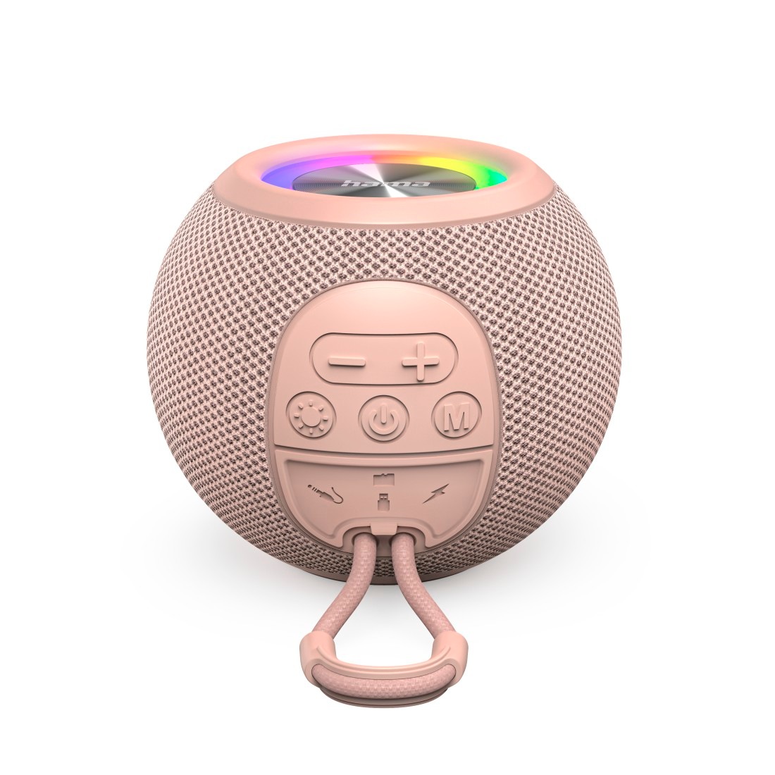 Hama Bluetooth-Lautsprecher »Bluetooth®-Lautsprecher "Ball Shape Speaker", 5 Licht-Modi, 5W«, Integrierte Freisprecheinrichtung