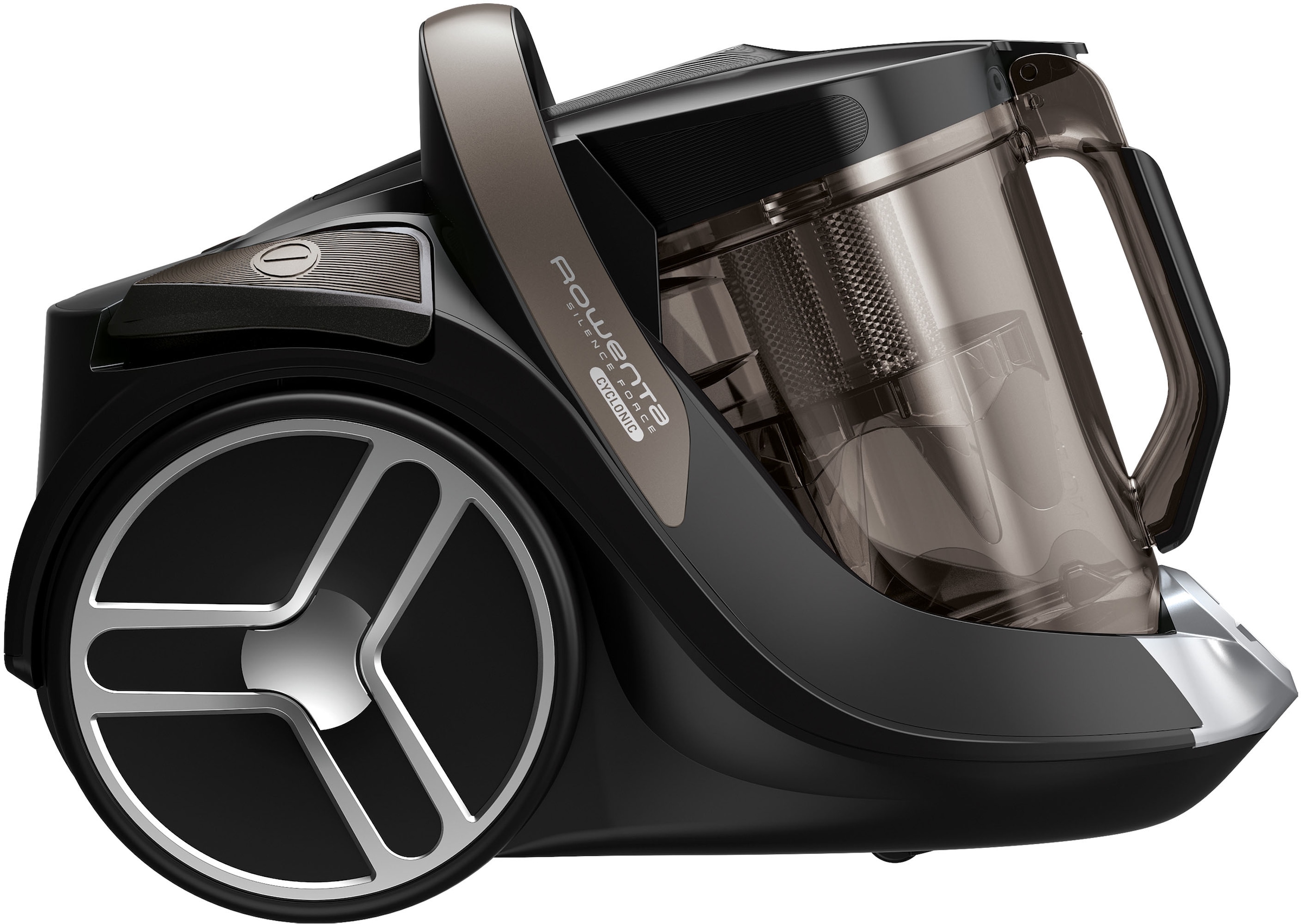 Rowenta Bodenstaubsauger »Silence Force Cyclonic Animal, 2,5 L Kapazität, leise bei 67 dB(A),«, 550 W, beutellos, mit Parkett- und Mini-Turbodüse, langlebiger EffiTech-Motor, RO7260