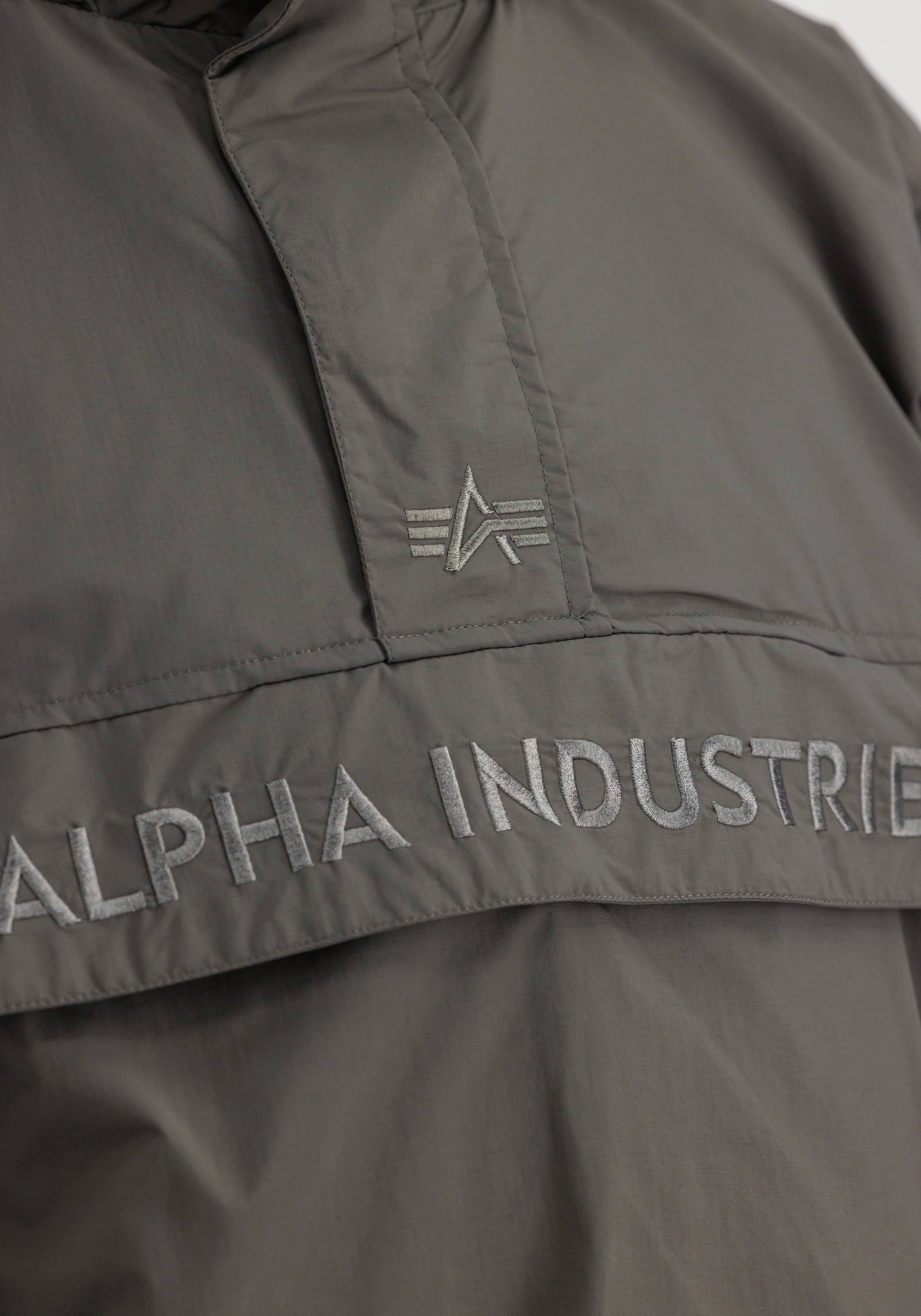 Anorak Industries »Alpha kaufen Logo« - Utility Alpha Anorak Jackets Embroidery Industries Men