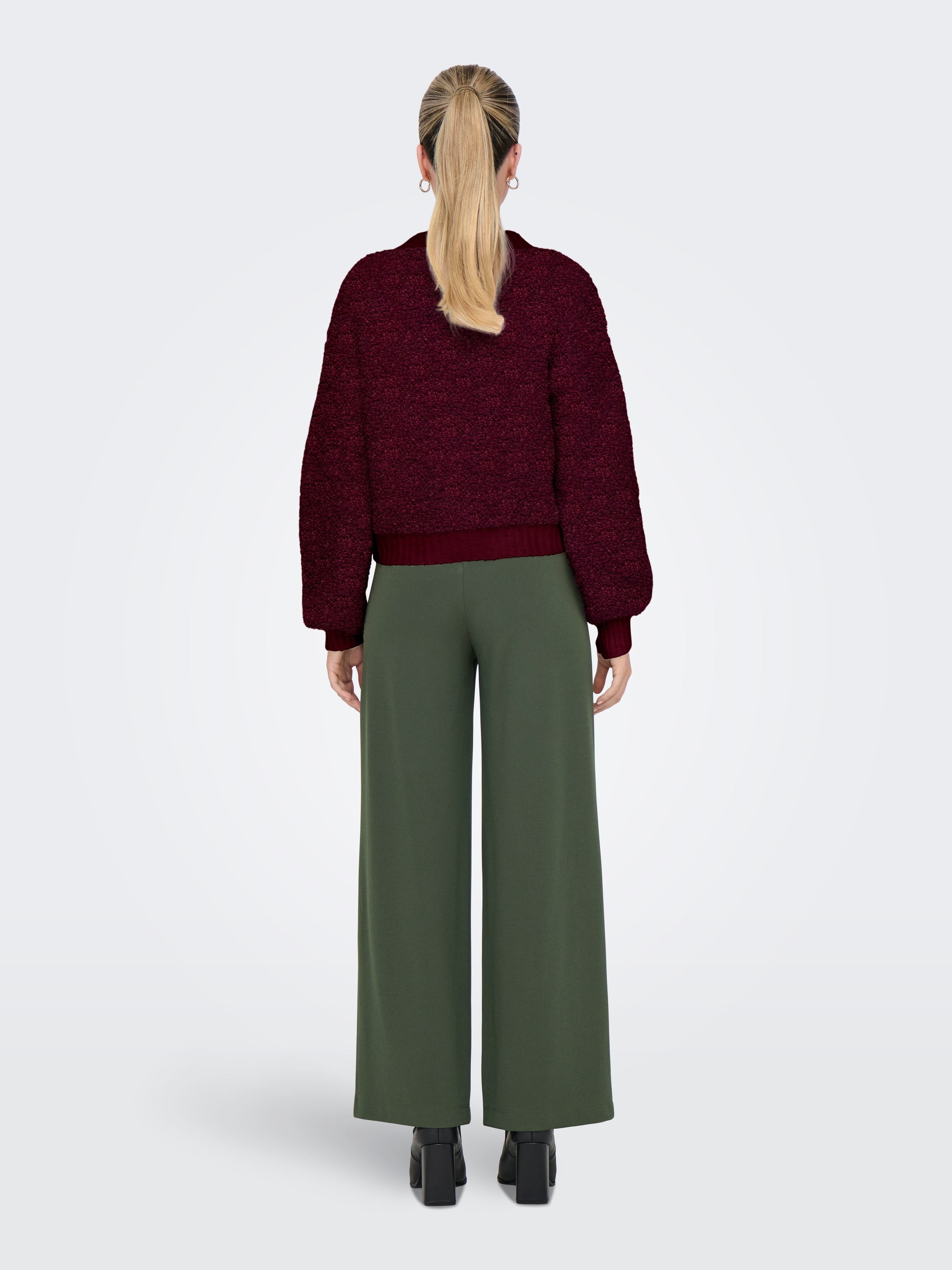 JDY Strickjacke »JDYEIRA LIFE L/S O-NECK CARDIGAN KNT« Materialmix