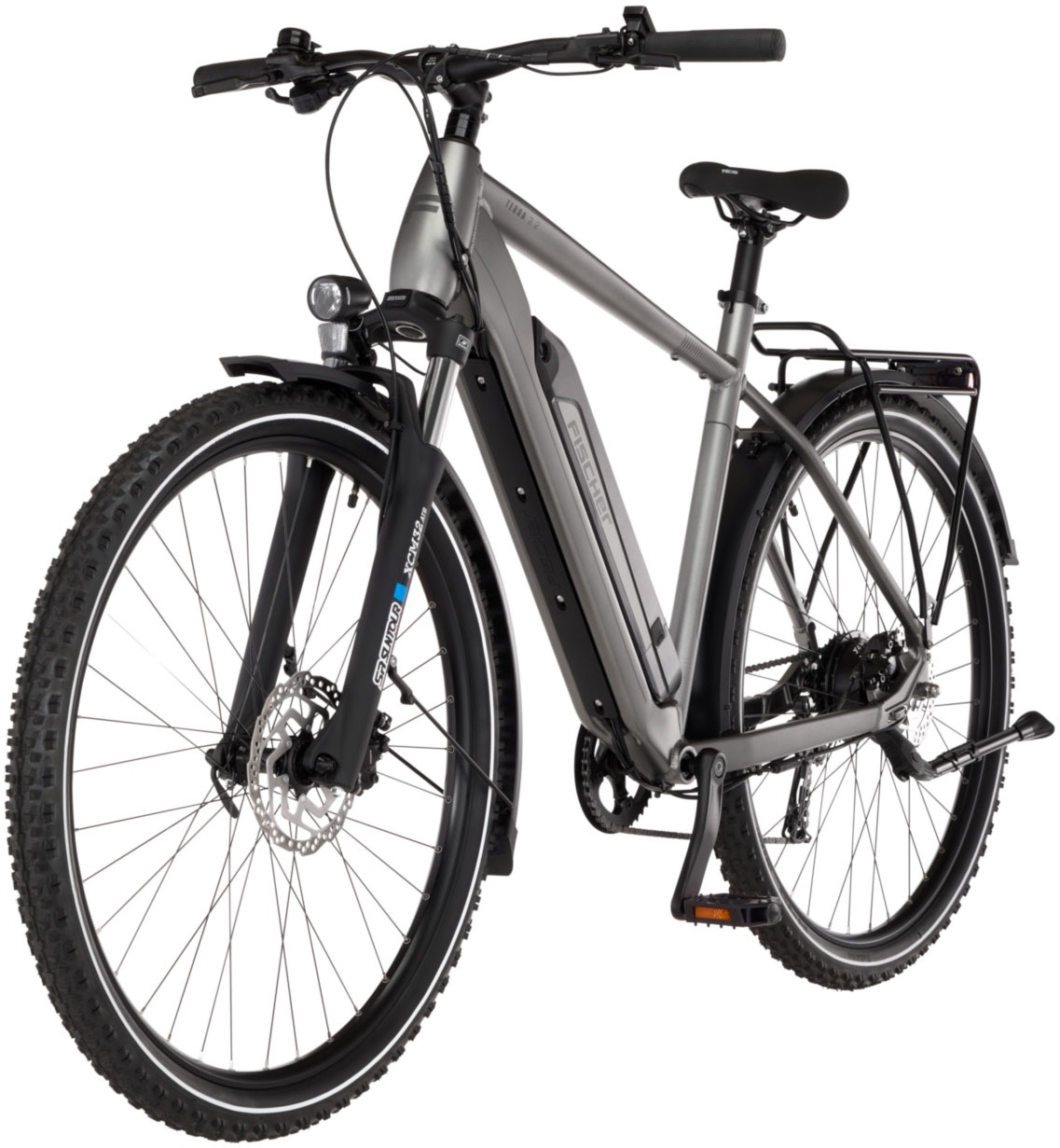 FISCHER Fahrrad E-Bike »TERRA 2.2 688 55«, 8 Gang, Shimano, ACERA, (mit Akku-Ladegerät-mit Werkzeug)