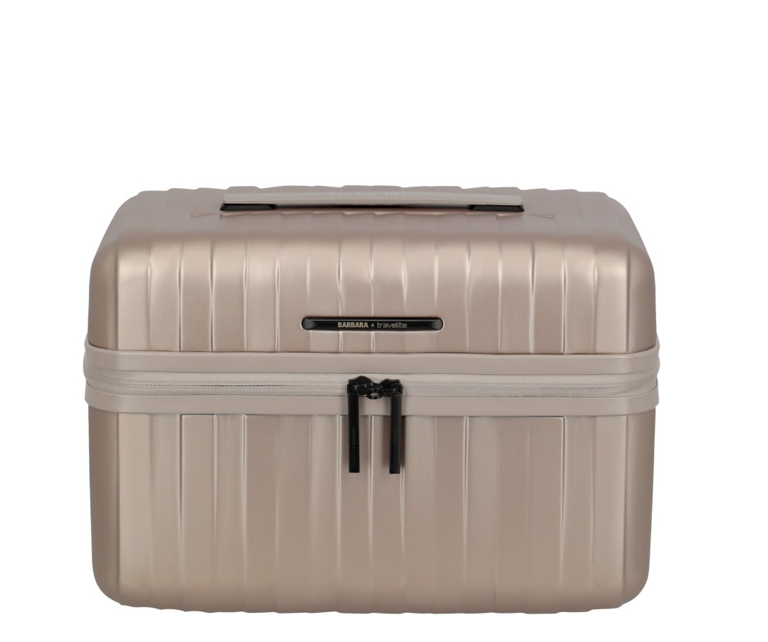 travelite Beautycase »BARBARA & travelite | BARBARA NOVELTY«, Beauty Koffer Kosmetikkoffer Trolley Sleeve Flexibles Ordnungssystem