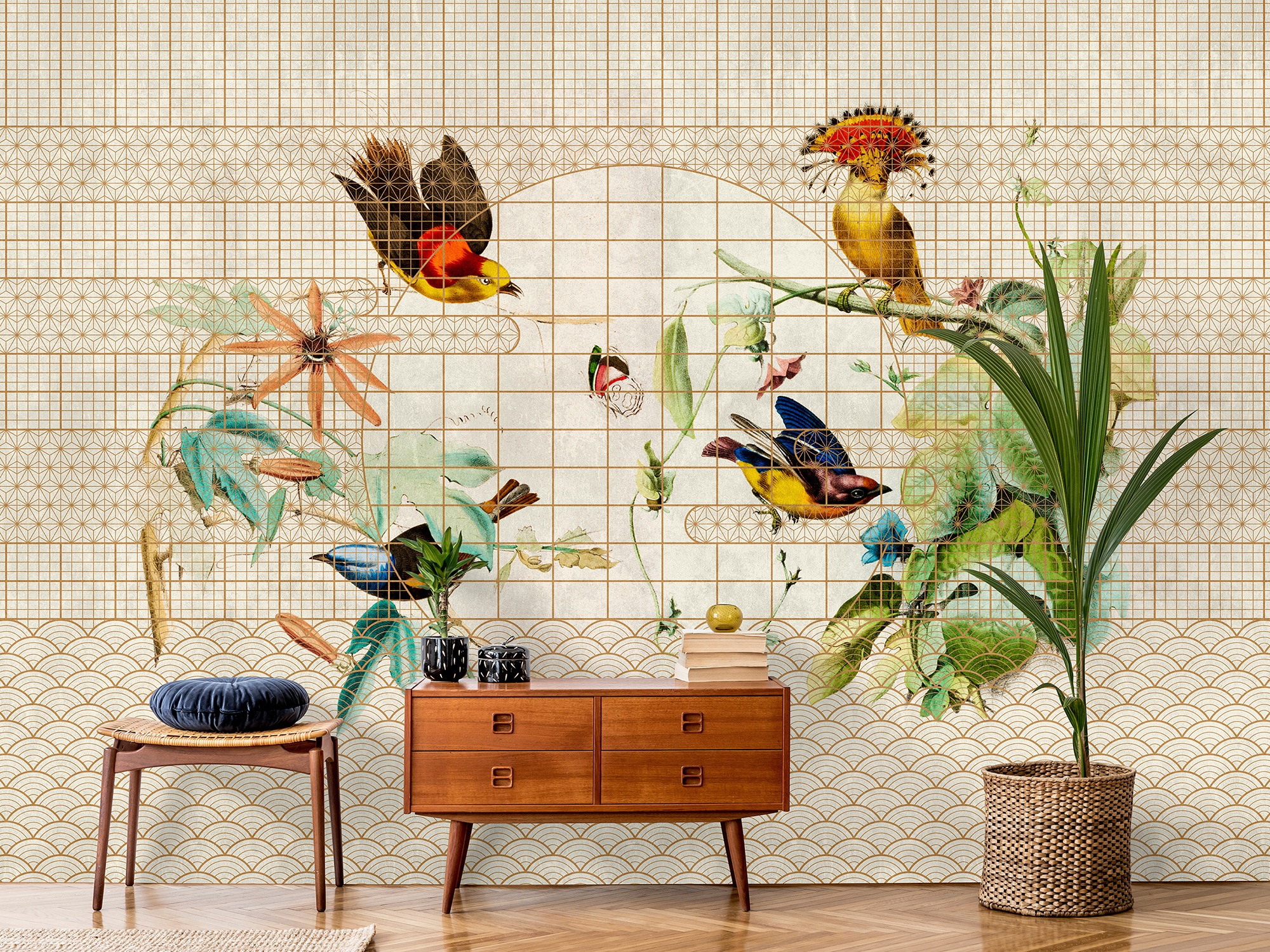 living walls Fototapete »Walls by Patel Volière« glatt Vlies, Wand günstig online kaufen