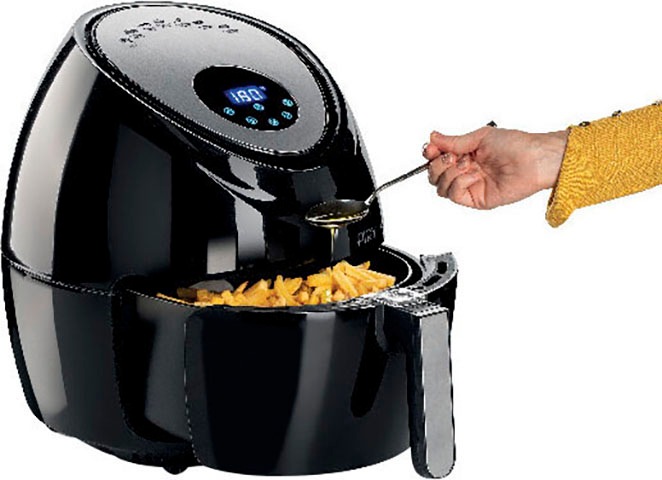 Ariete Heißluftfritteuse »4618S Airy Fryer XXL schwarz«, 1800 W