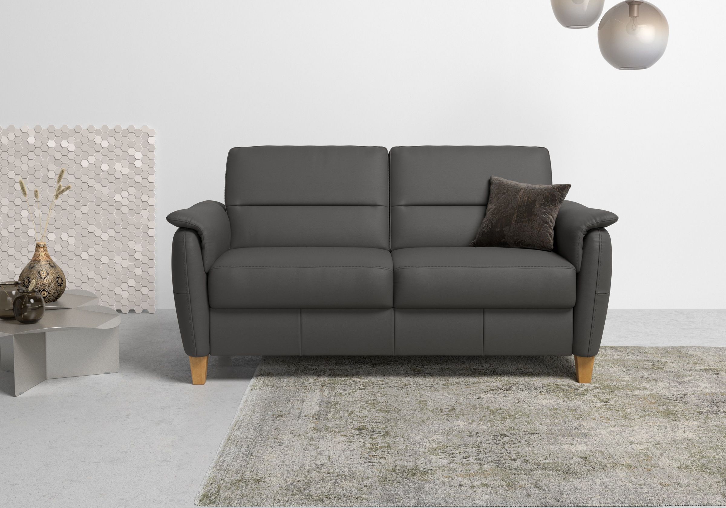 Home affaire 2,5-Sitzer »Palmera, B: 179 cm« mit Federkern