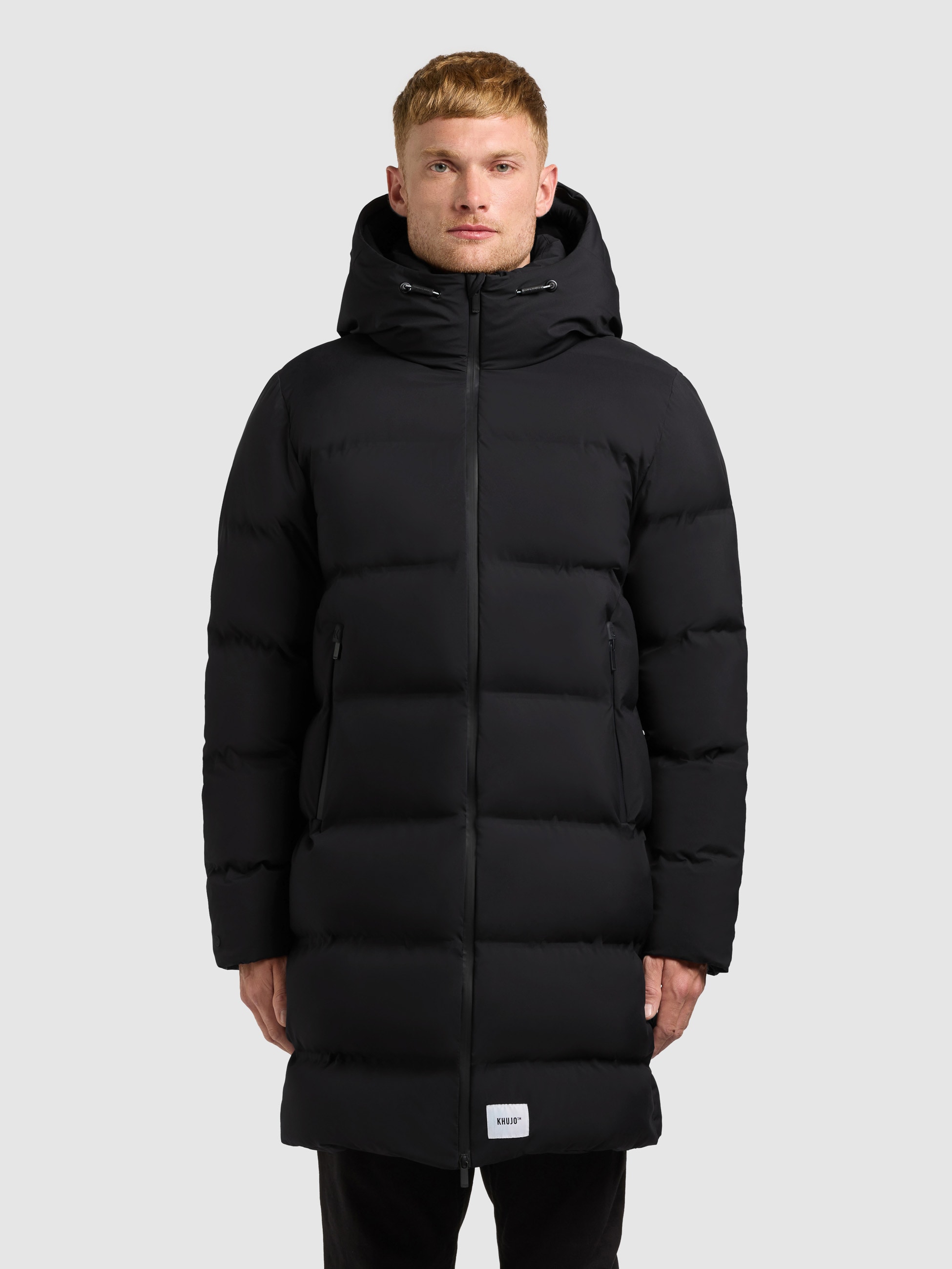 khujo Steppmantel »CAIUS3« mit praktischem 2-Wege-Reißverschluss