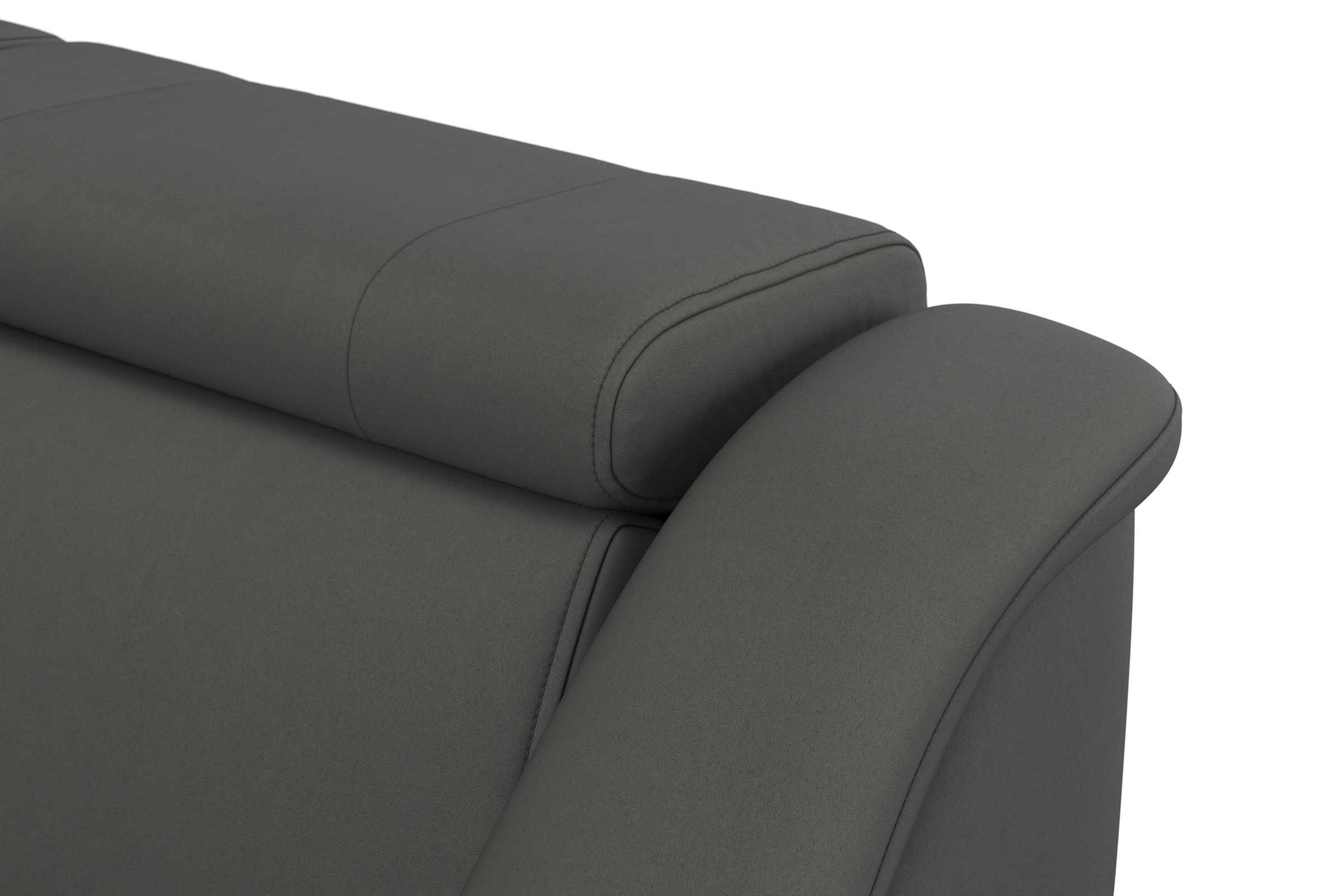 sit&more Ecksofa »Freetown L-Form«, inklusive Kopfteilverstellung und komfortablem Federkern