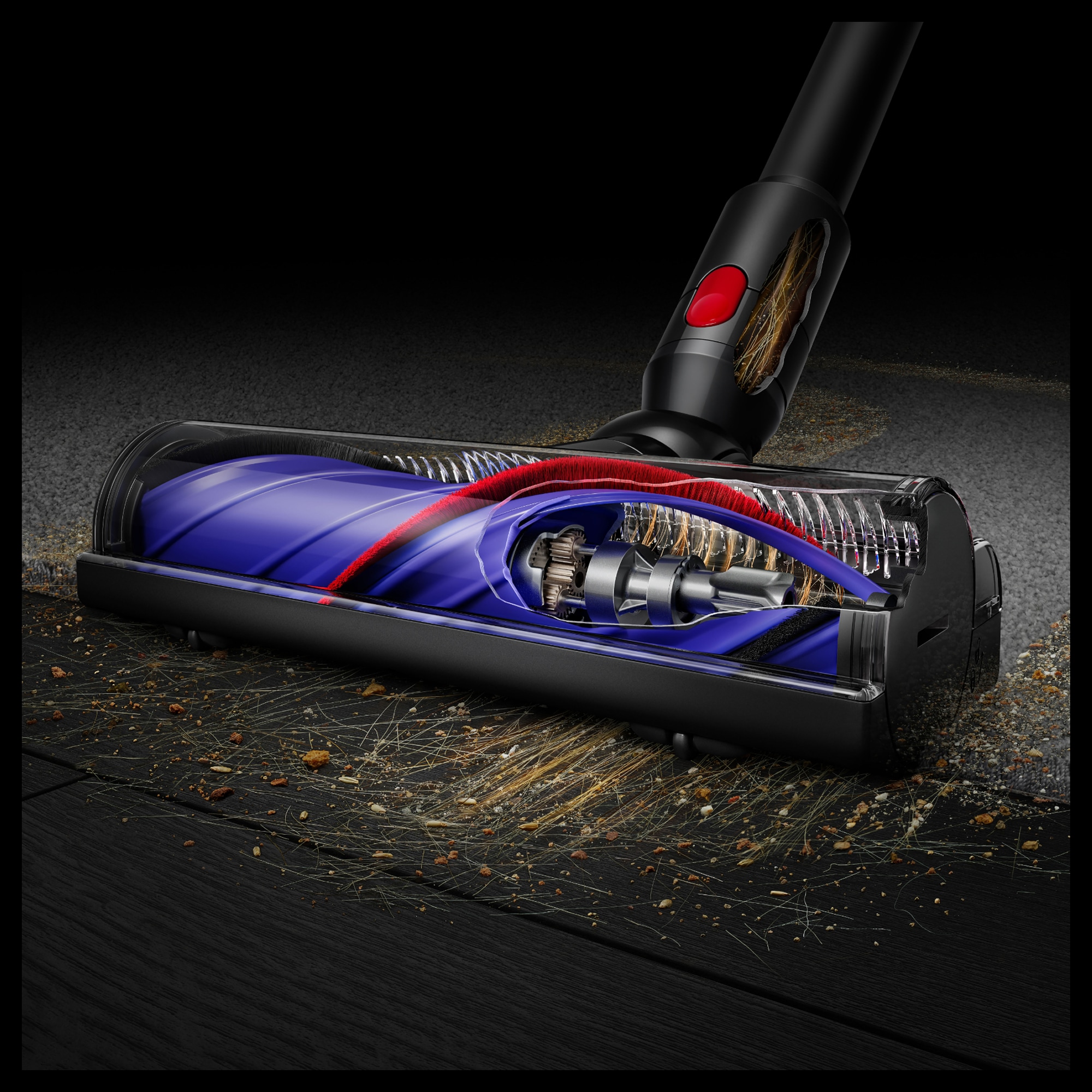 DYSON Akku-Hand-und Stielstaubsauger »V8 Cyclone« 150 AirWatt, 30 % mehr Leistung. 60 Minuten Laufzeit.