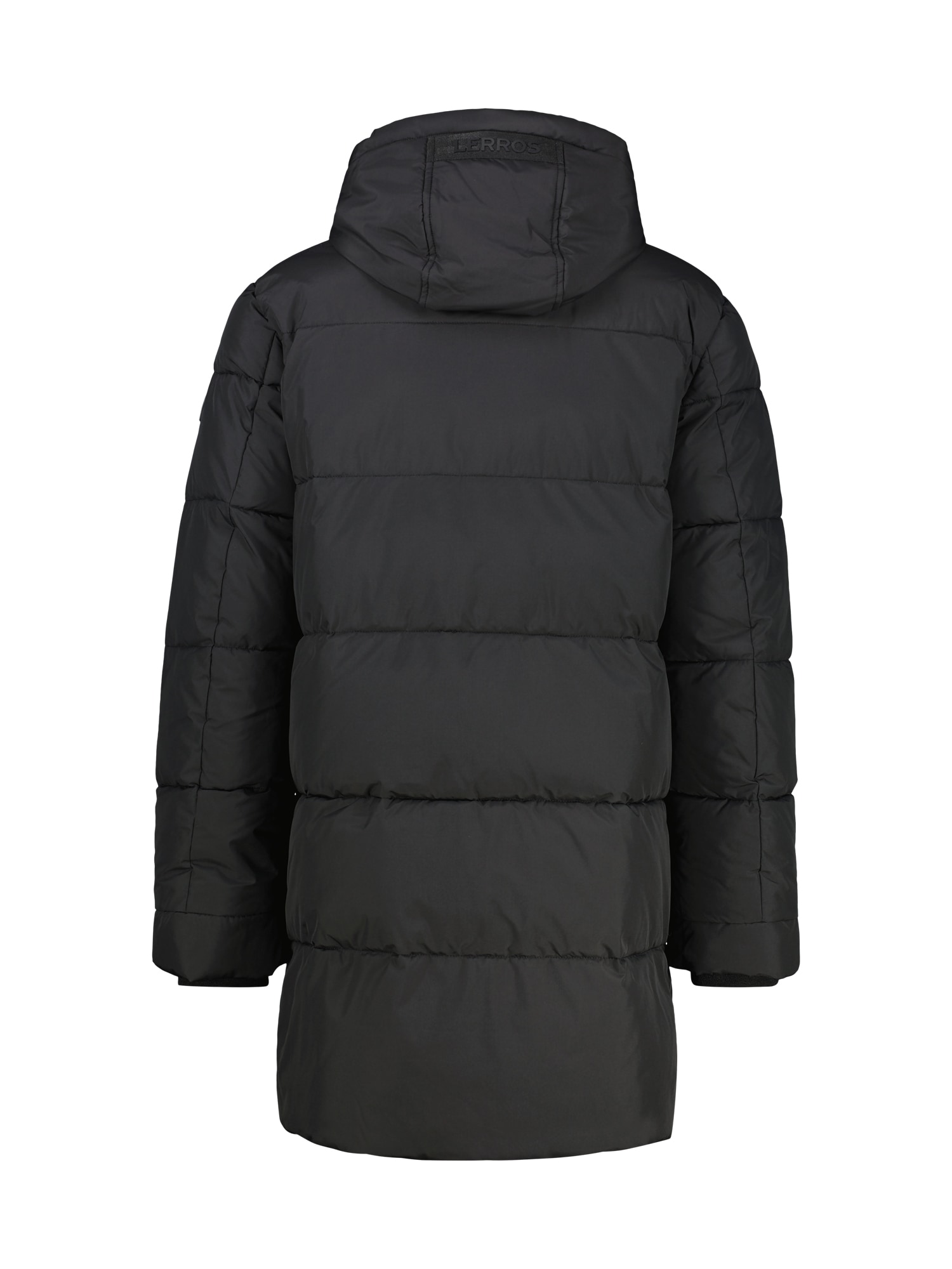 LERROS Steppjacke »LERROS Lange Steppjacke im Parka-Design, dick gefüttert«, mit Kapuze, Wasser- und windabweisend, atmungsaktiv