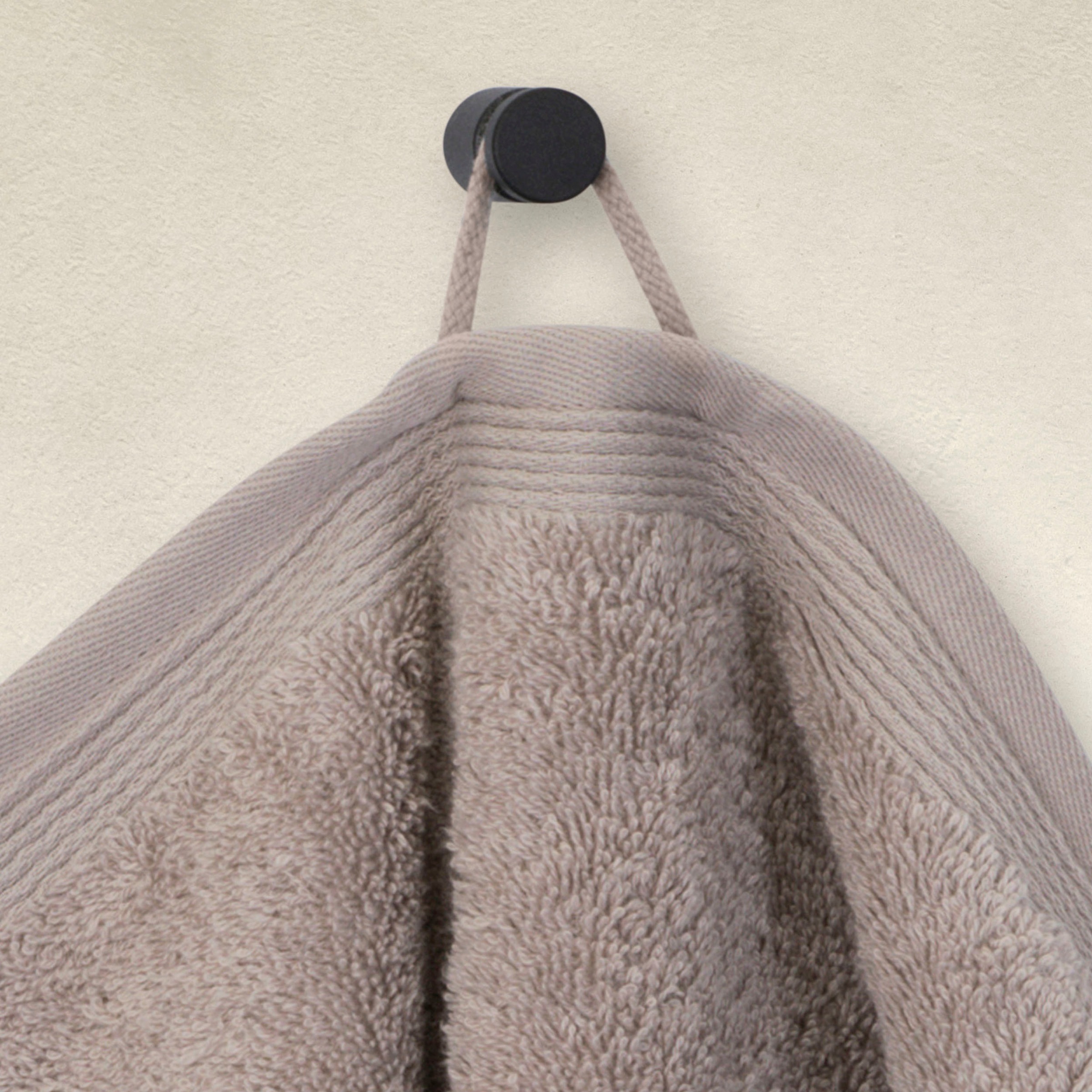 Möve Handtuch »Superwuschel«, (1 St.), Handtuch mit Bordüre, 100% Premium Cotton Baumwolle, einfarbig, weich