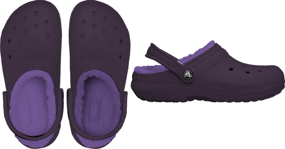 Crocs Clog »Classic Lined«, Pantolette, Hausschuh, Winterschuh mit Warmfutter