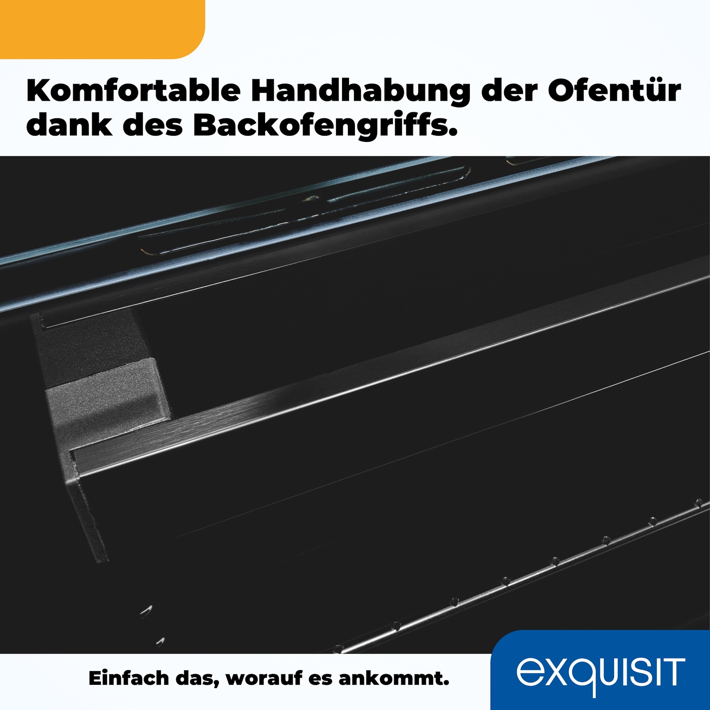 exquisit Backofen-Set »EBE257-H-020 schwarz« Set, 2 Stk. tlg.