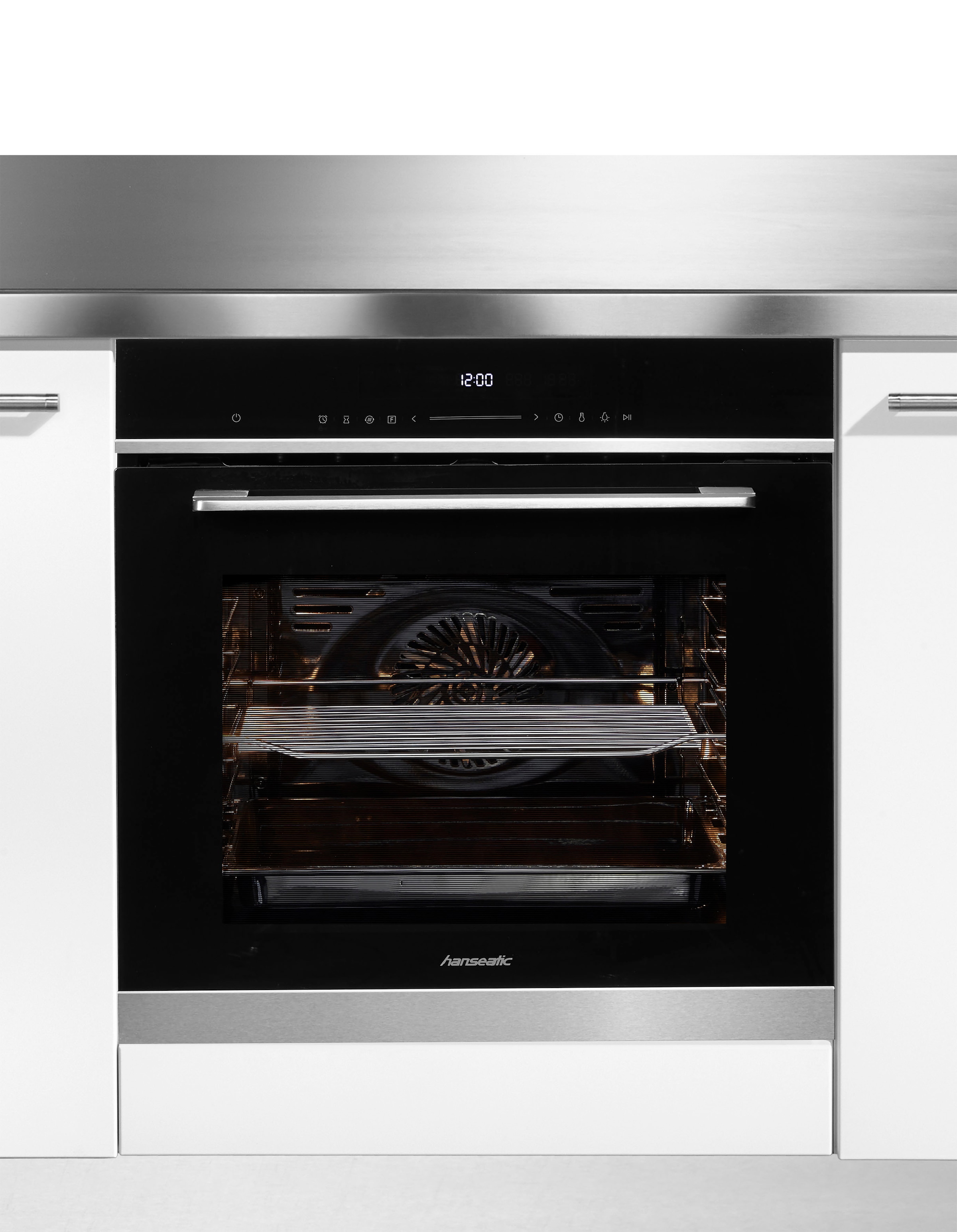 2. Bild von Hanseatic Einbaubackofen »7NM30T0-E111E00«, 7NM30T0-E111E00