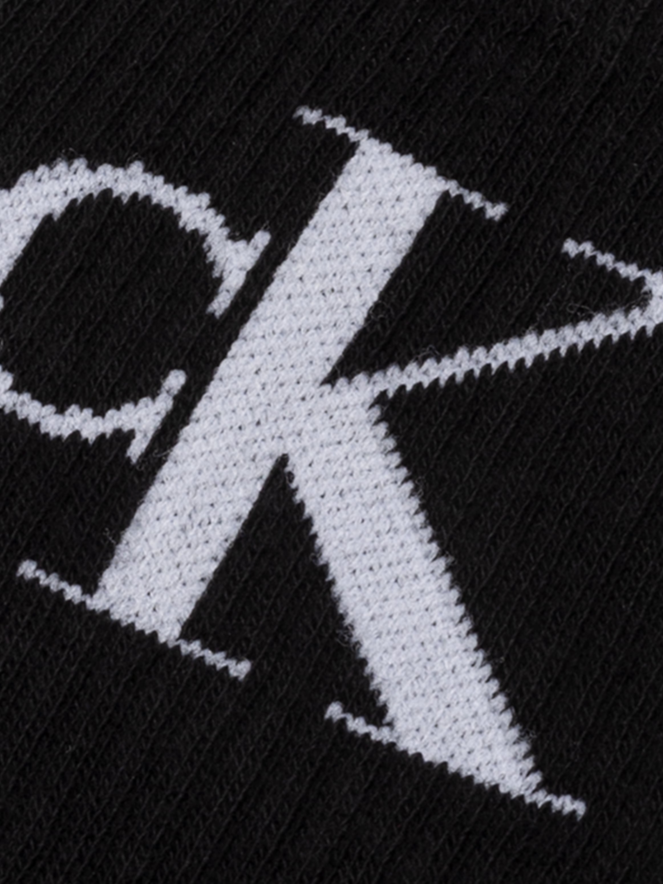 Calvin Klein Jeans Socken »CKJ WOMEN SOCK 2P MONOGRAM«, (2 Paar, 2 Paar), mit Logostickerei