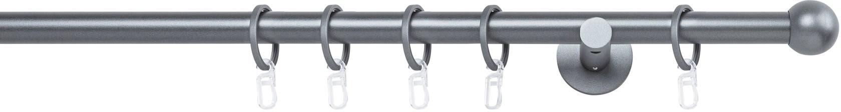 mydeco Gardinenstange »20mm Ball Wandträger 6,5 cm«, Fixmaß günstig online kaufen