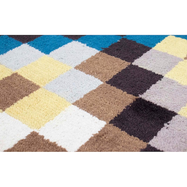 morgenland Wollteppich »Gabbeh Teppich handgeknüpft mehrfarbig«, rechteckig,  handgeknüpft bequem und schnell bestellen