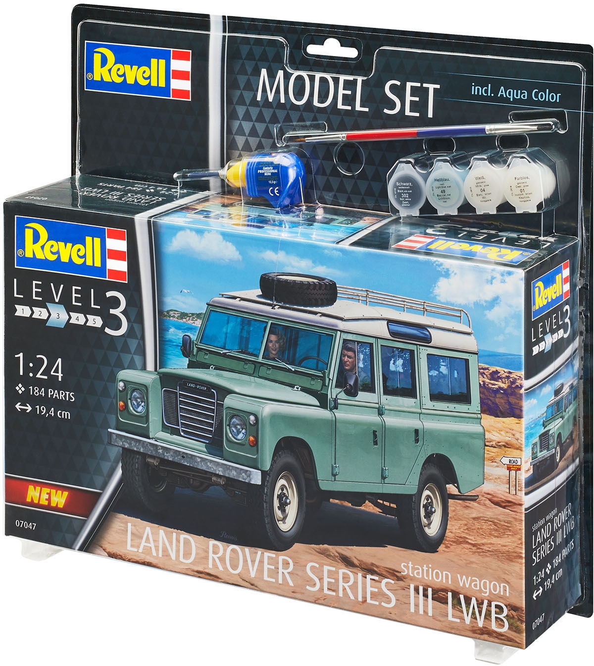 Revell® Modellbausatz »Land Rover Series III«, 1:24, Made in Europe