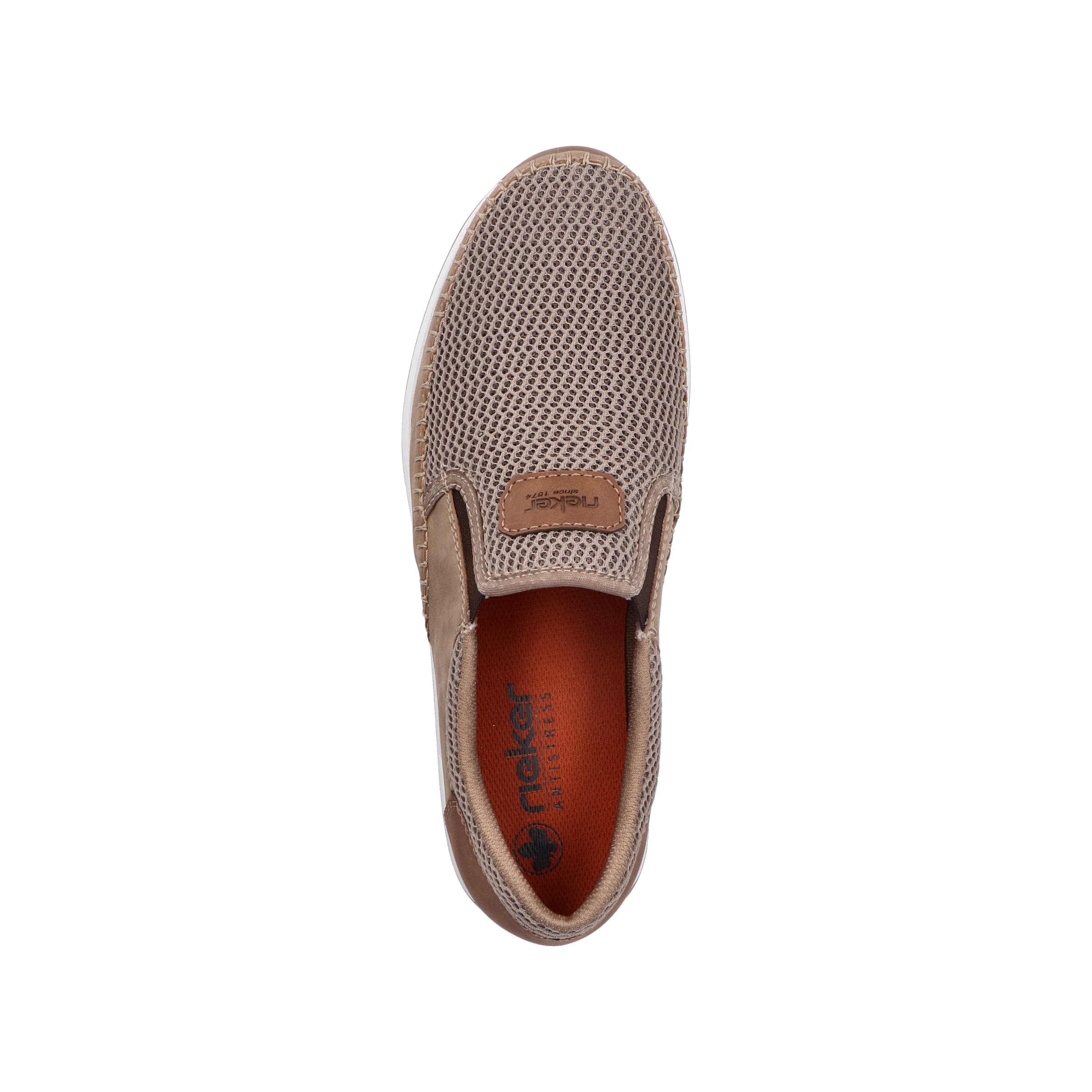 Rieker Slipper  Slip-on Sneaker, Schlupfschuh mit Stretcheinsätze