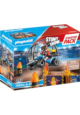 Playmobil® Konstruktions-Spielset »Starter Pack Stuntshow Quad mit Feuerrampe (70820),... kaufen