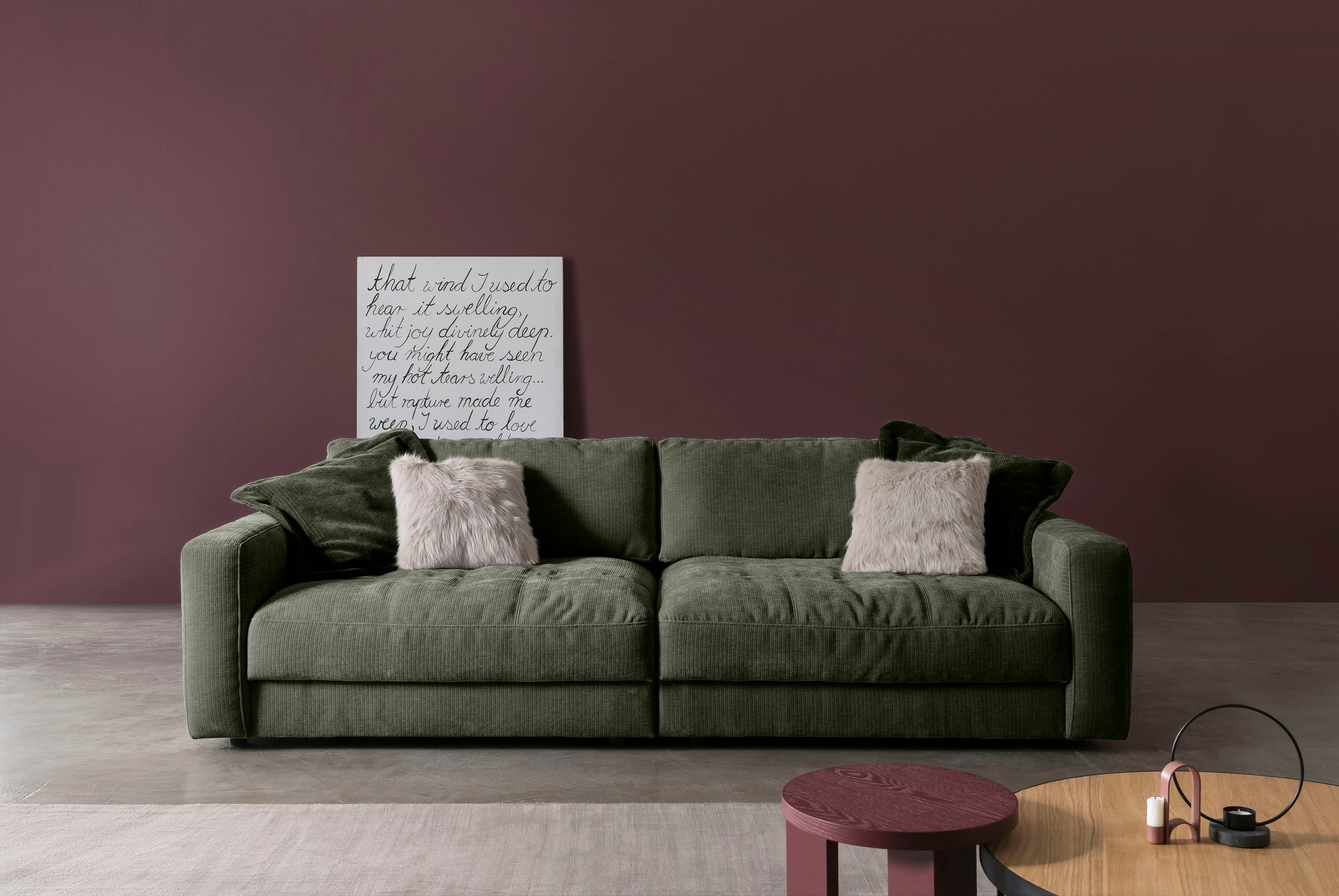 BETYPE Big-Sofa »Be Comfy«, legerer Sitzkomfort, wahlweise mit manueller Si günstig online kaufen