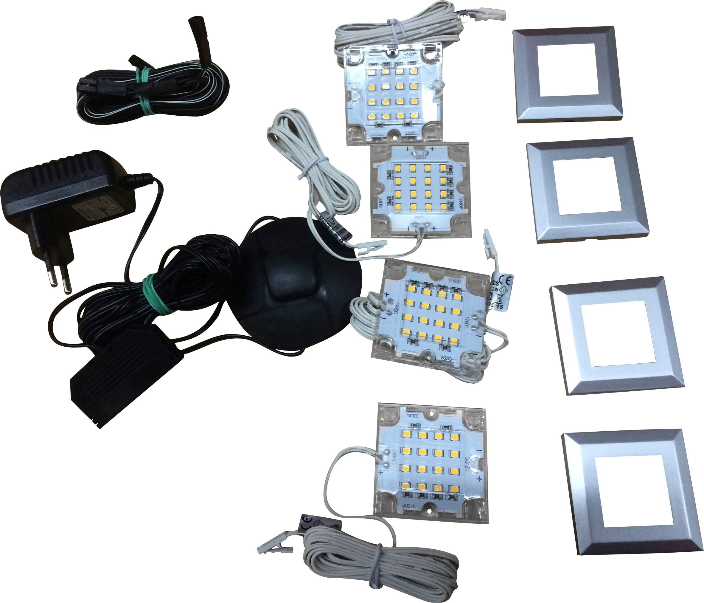 trendteam LED Schrankinnenraumbeleuchtung, 16 flammig, Leuchtmittel LED-Board | LED fest integriert